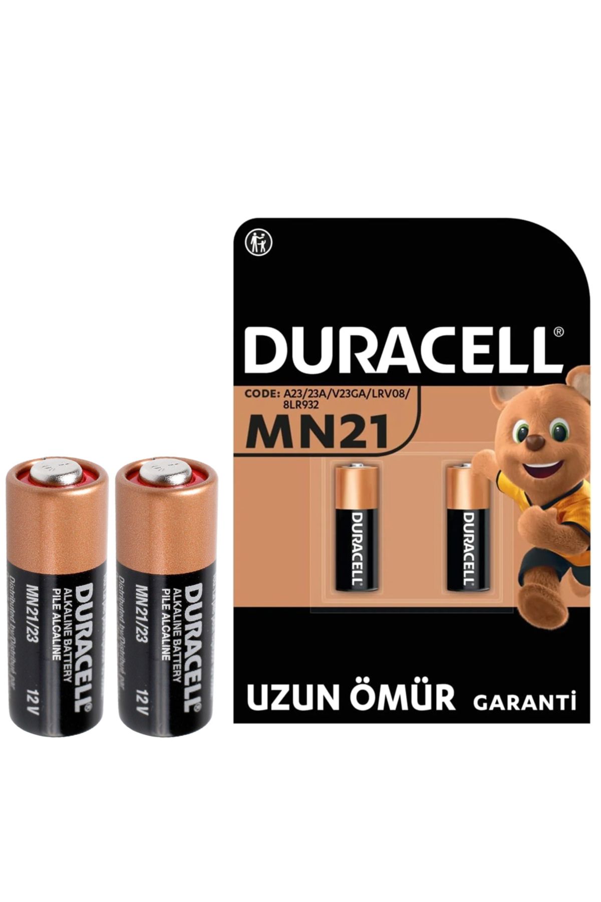 Serero 23A Lityum Mn21 Alarm Pili (2Li Paket)