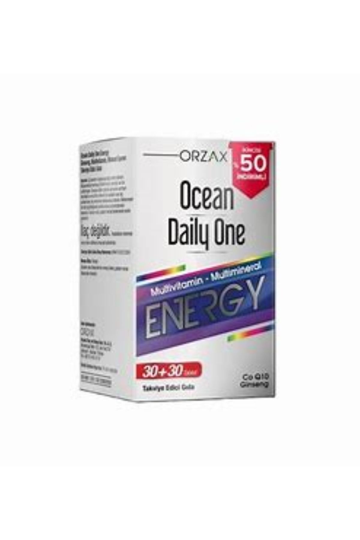 Ocean Daily One Energy 30+30 Tablet - İkincisi %50