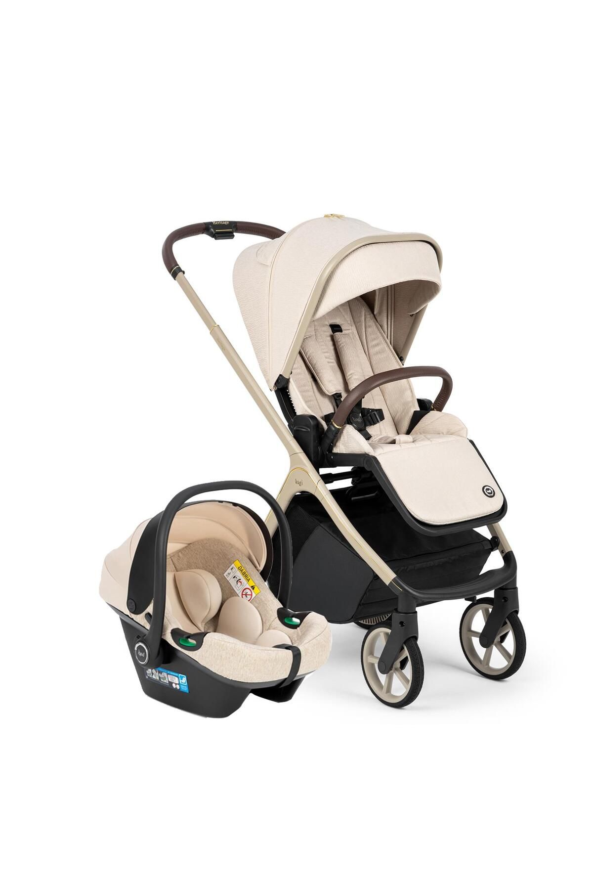 Heritage Travel Sistem Bebek Arabası Beige