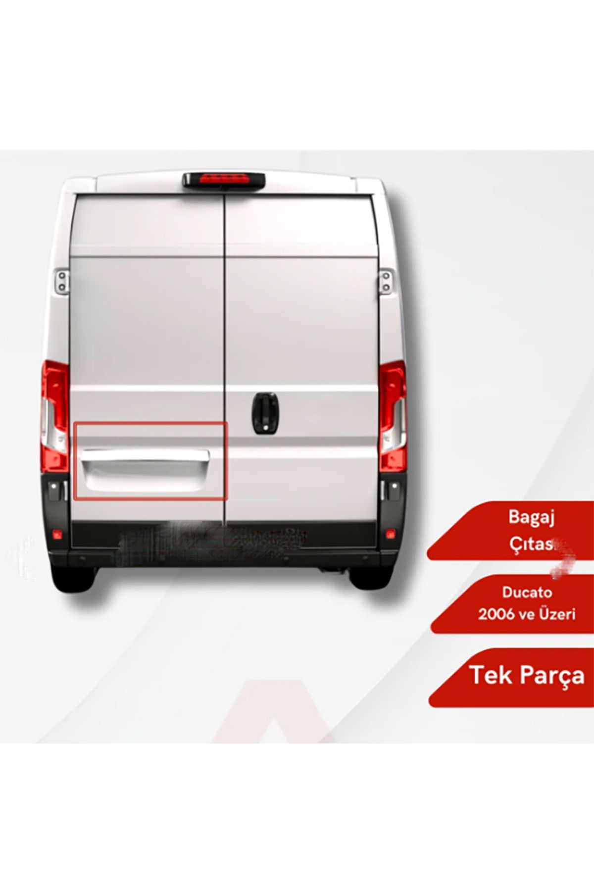 BTM OTOMOTİV Fiat Ducato (Boxer-Jumper) 2006 Sonrası Bagaj Çıtası Krom P.Çelik