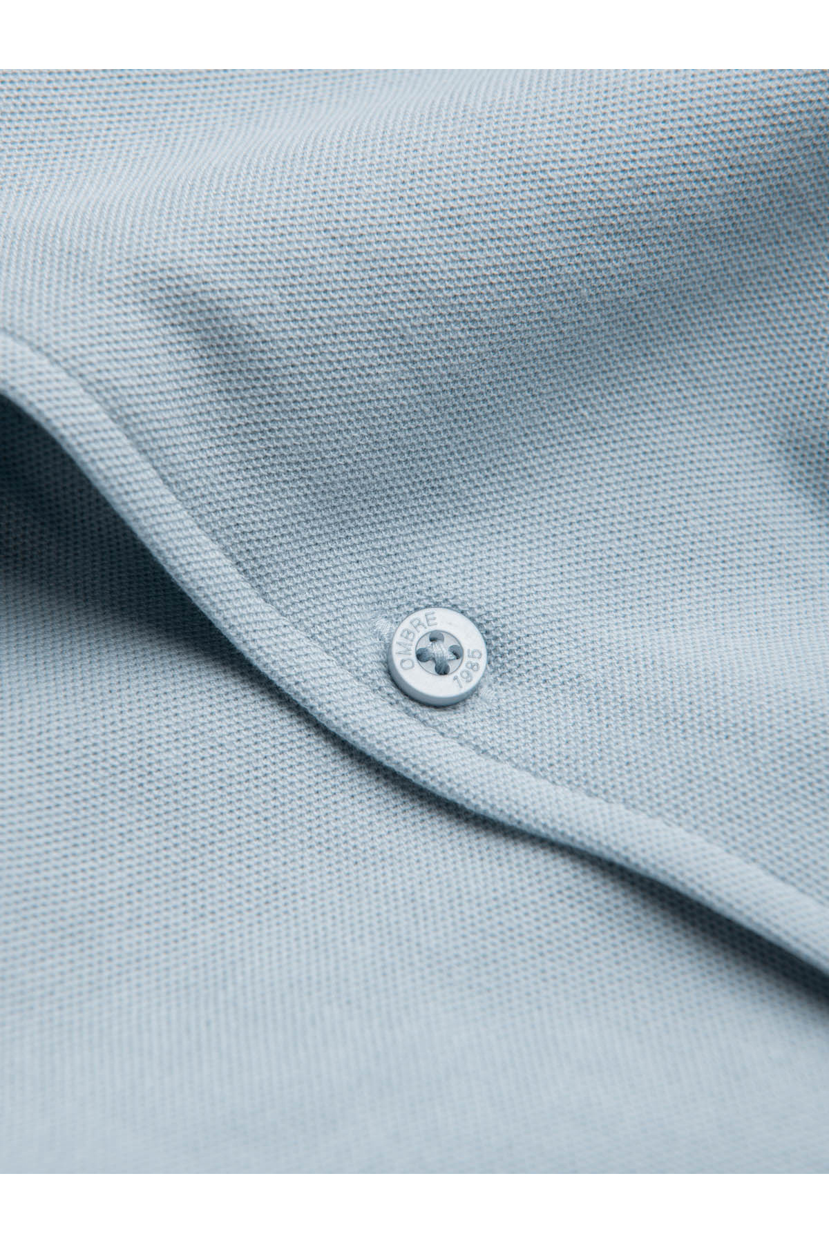 OMBRE-Langarm-Strickhemd für Herren - blau V3 K540 M 6