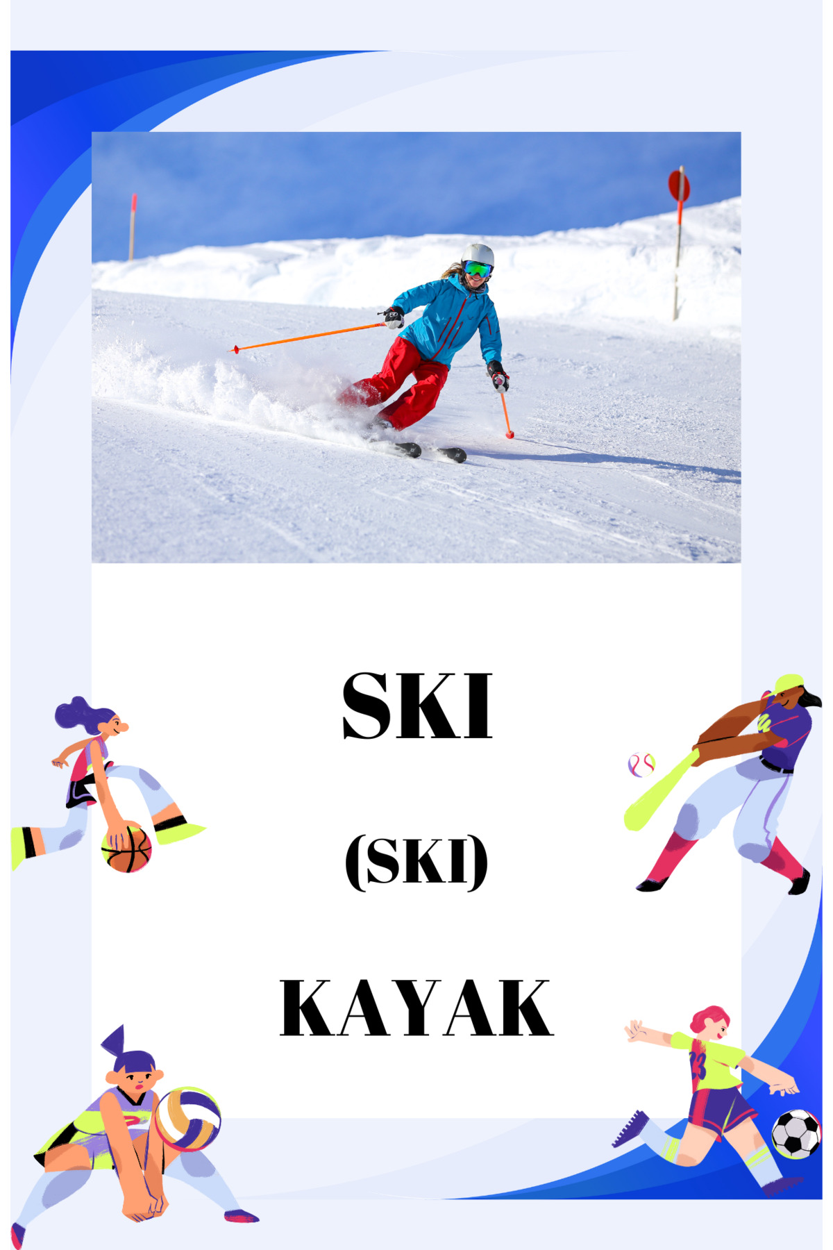 Baby İNGİLİZCE SPORLAR FLASH KARTLARI fotoğrafı 4 (önizleme)