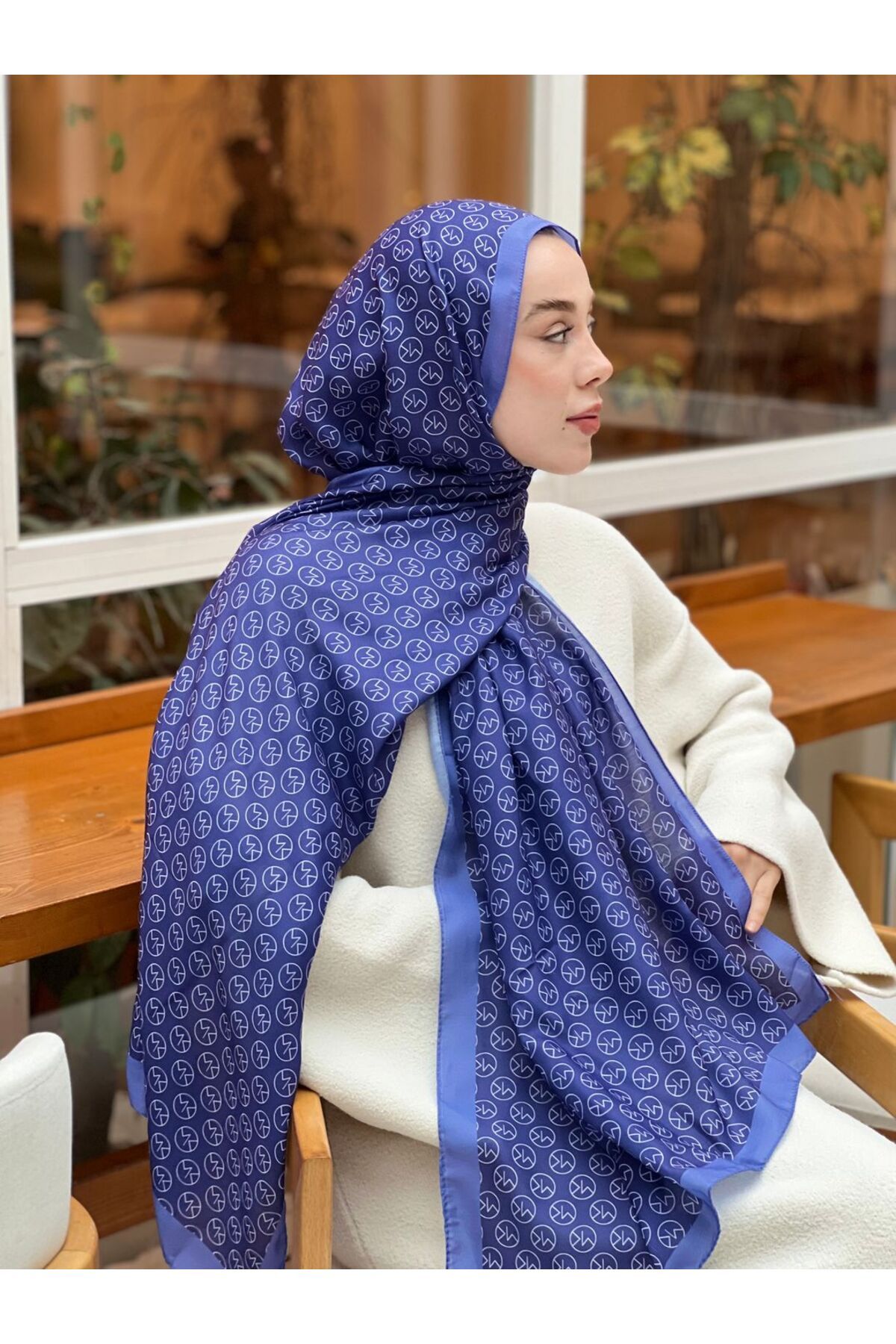 Modakaşmir-Mk Pattern Cotton Shawl 2