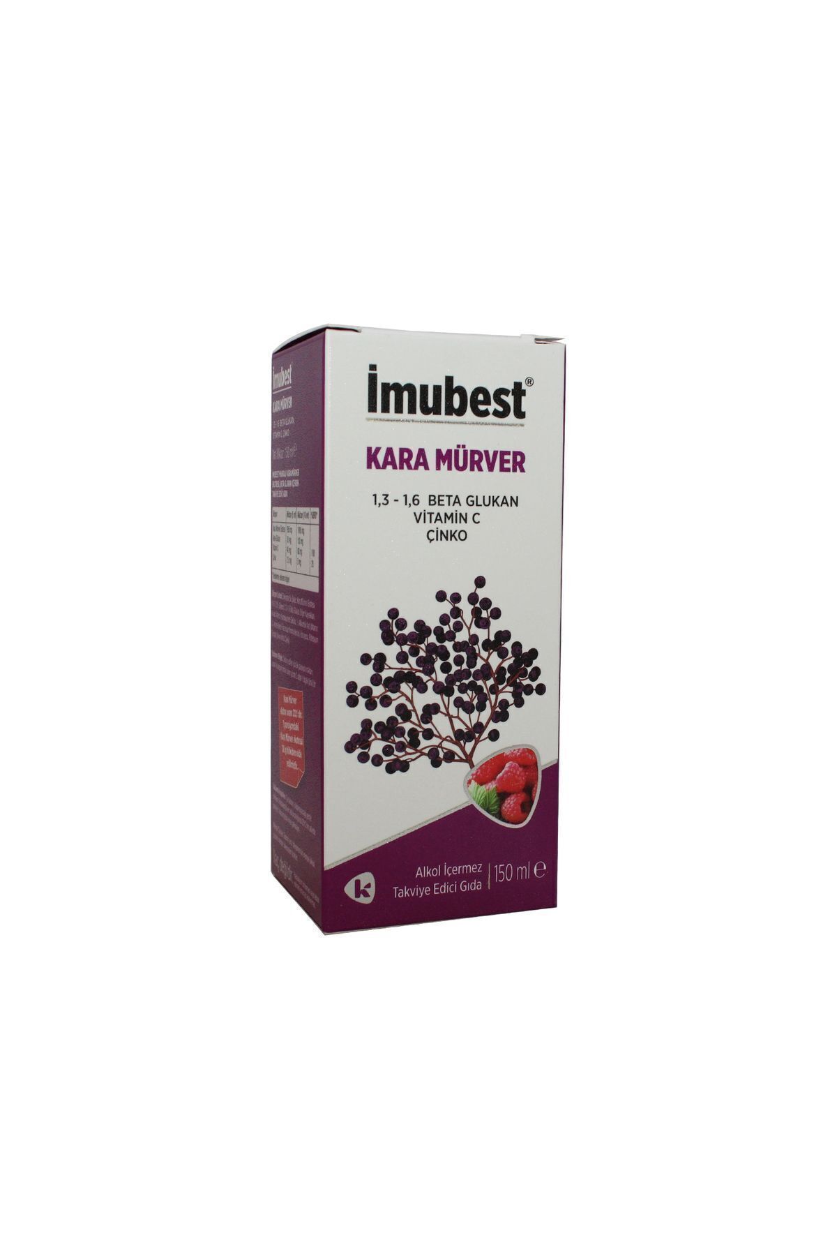 KOÇ İLAÇ Imubest Kara Mürver 150 ml Şurup 8698751001074