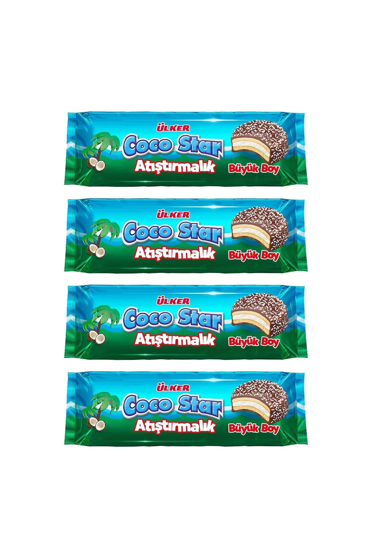 Ülker Coco Star Atıştırmalık Büyük Boy 154 Gr X 4 Adet