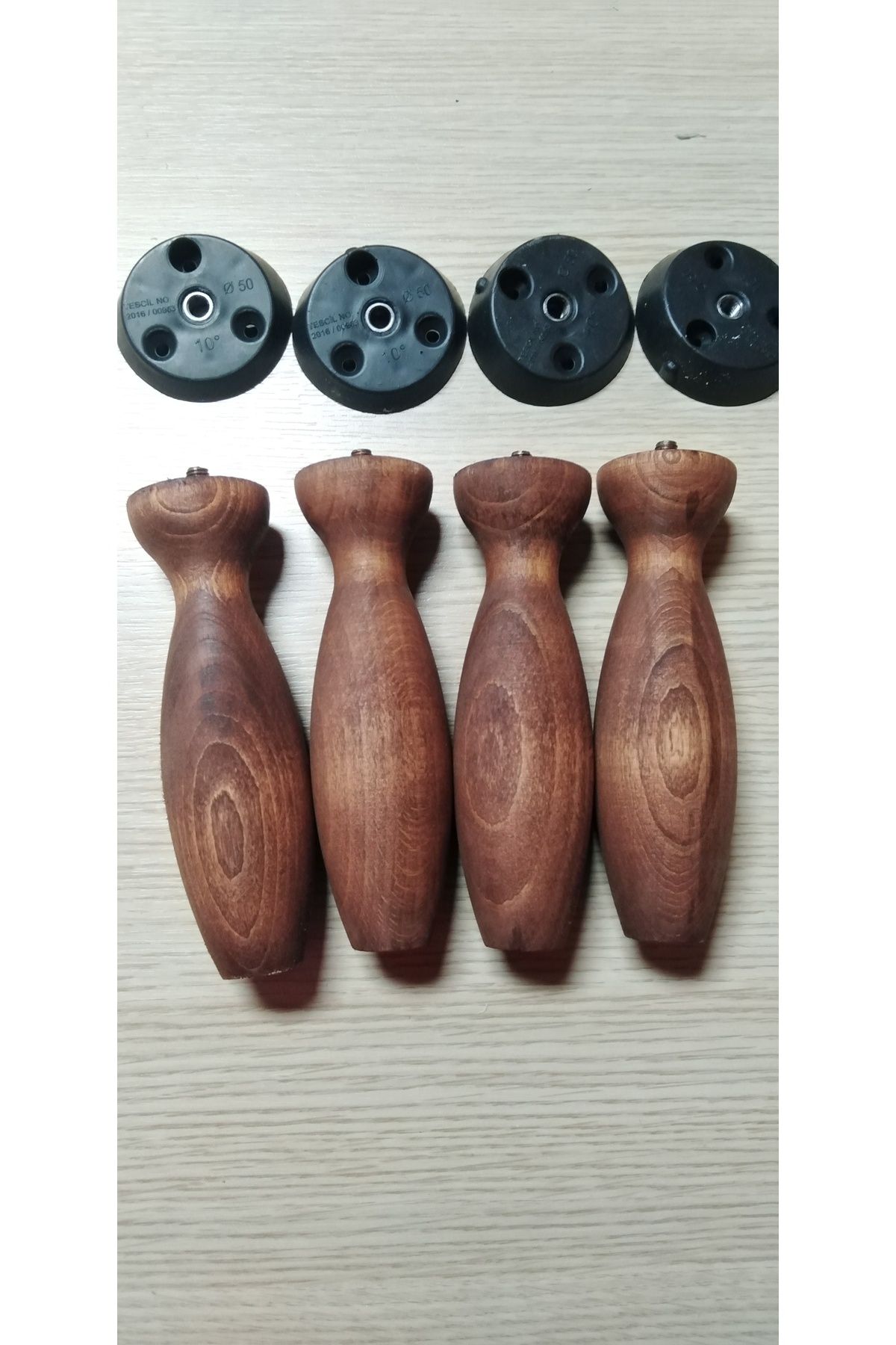 YILMAZ 15 cm cnc meşe baza,kanepe ayağı.