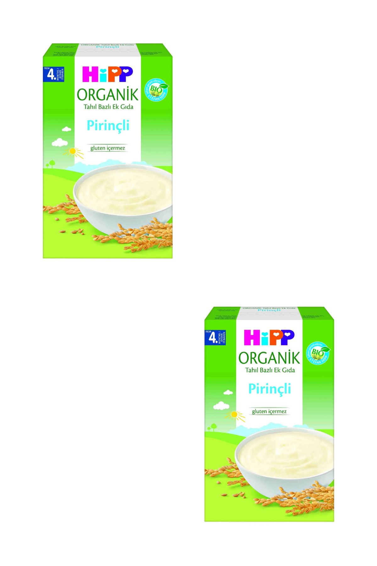 Hipp Organik Pirinçli Tahıl Bazlı Ek Gıda 200 gr X2