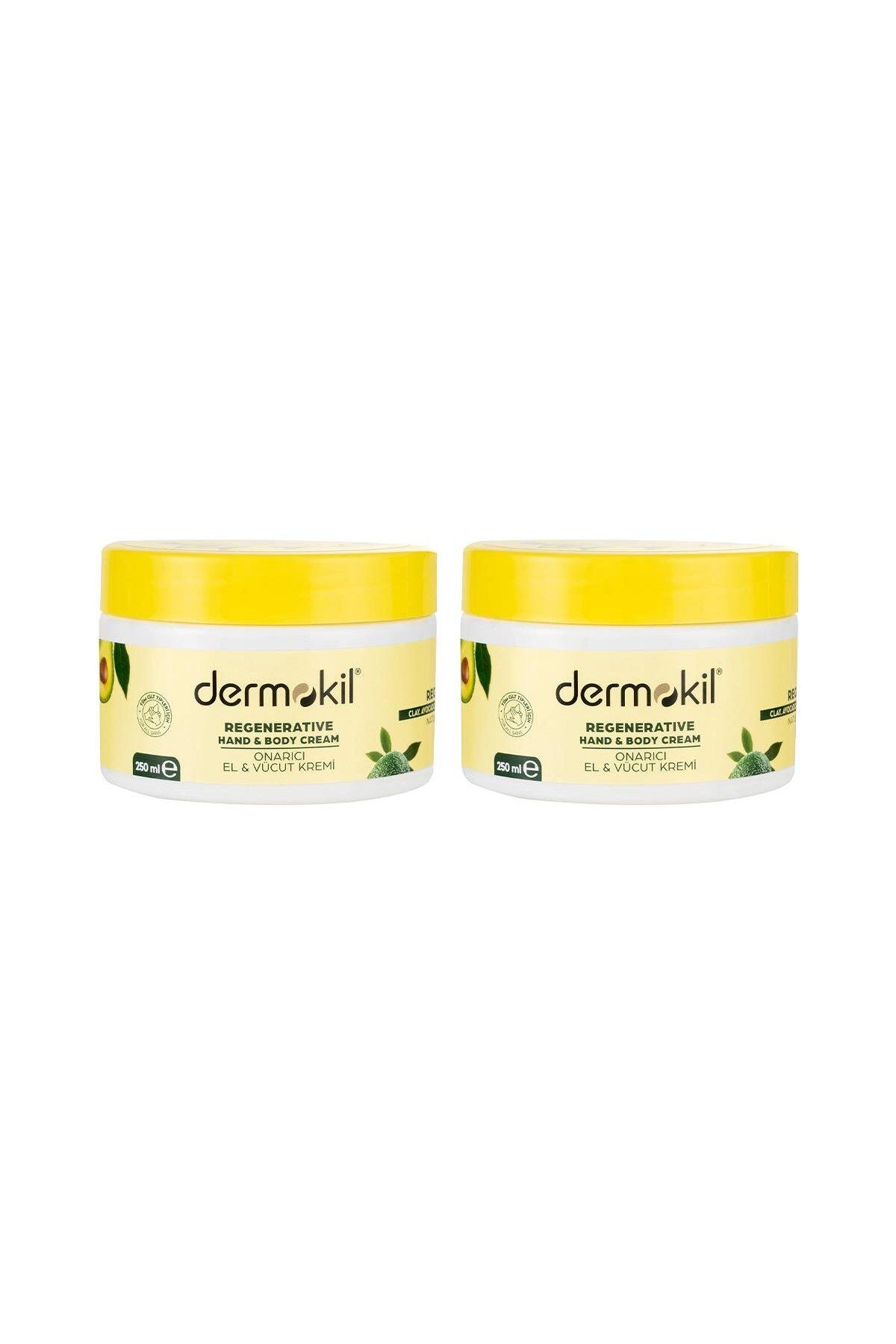 Dermokil-Avocado Oil Hand and Body Cream 250 Ml. Set of Two 2