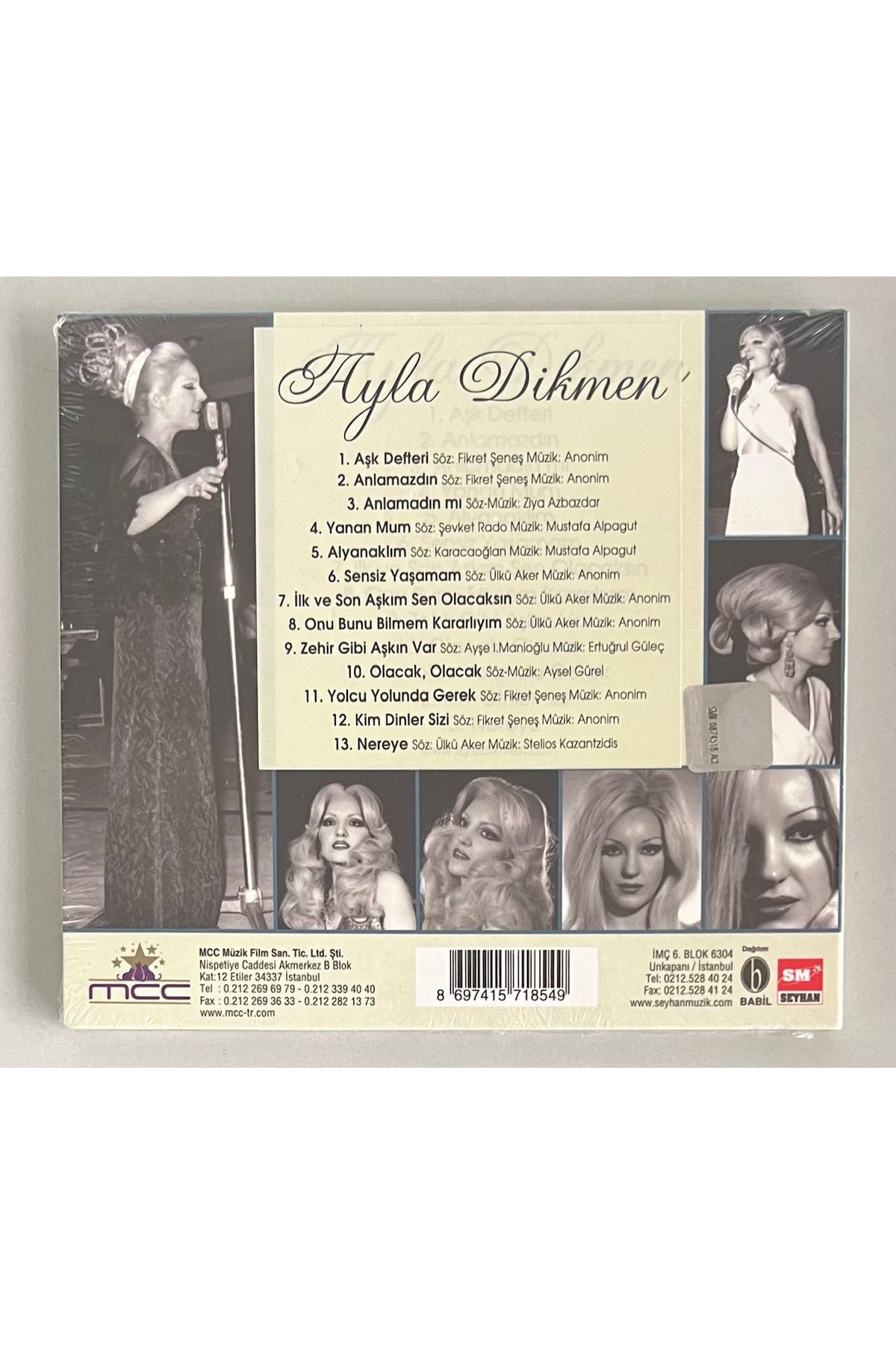 Plakevi İzmir-Not a Record Ayla Dikmen Classics Cd (Zero Original Period Printed Cd in Gelatin) Not a Record 2