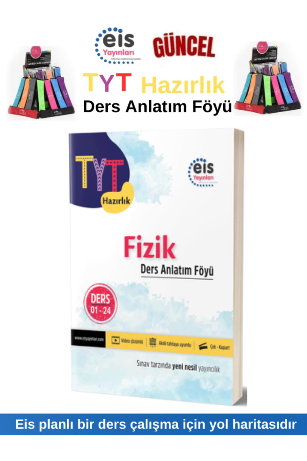 Ens Yayıncılık Güncel Tyt Hazırlık Fizik Ders Anlatım Föyü(Ders 1-24)+Kalemlik