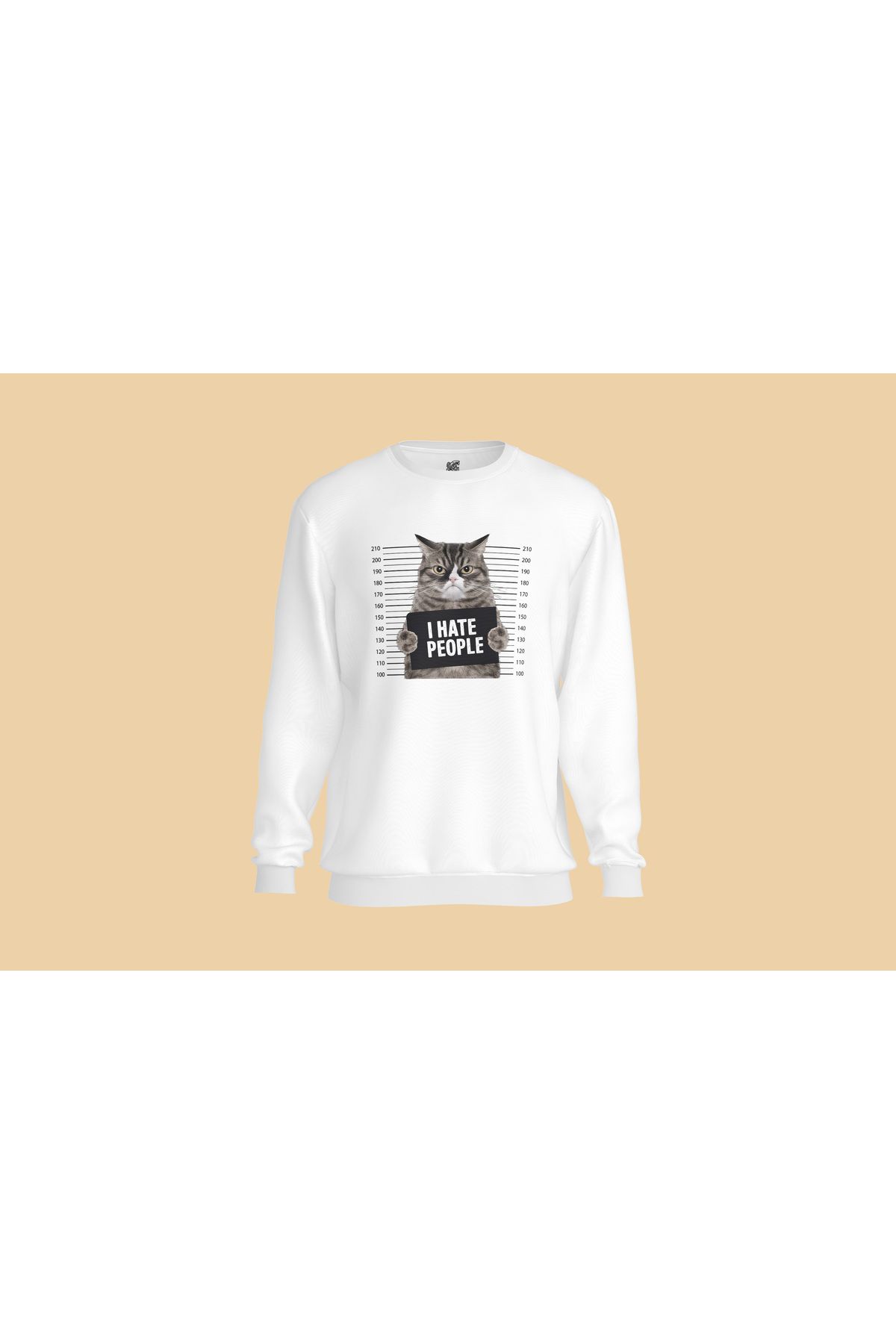 TASARIMATİK Kedisel Bilgelik Sweatshirt