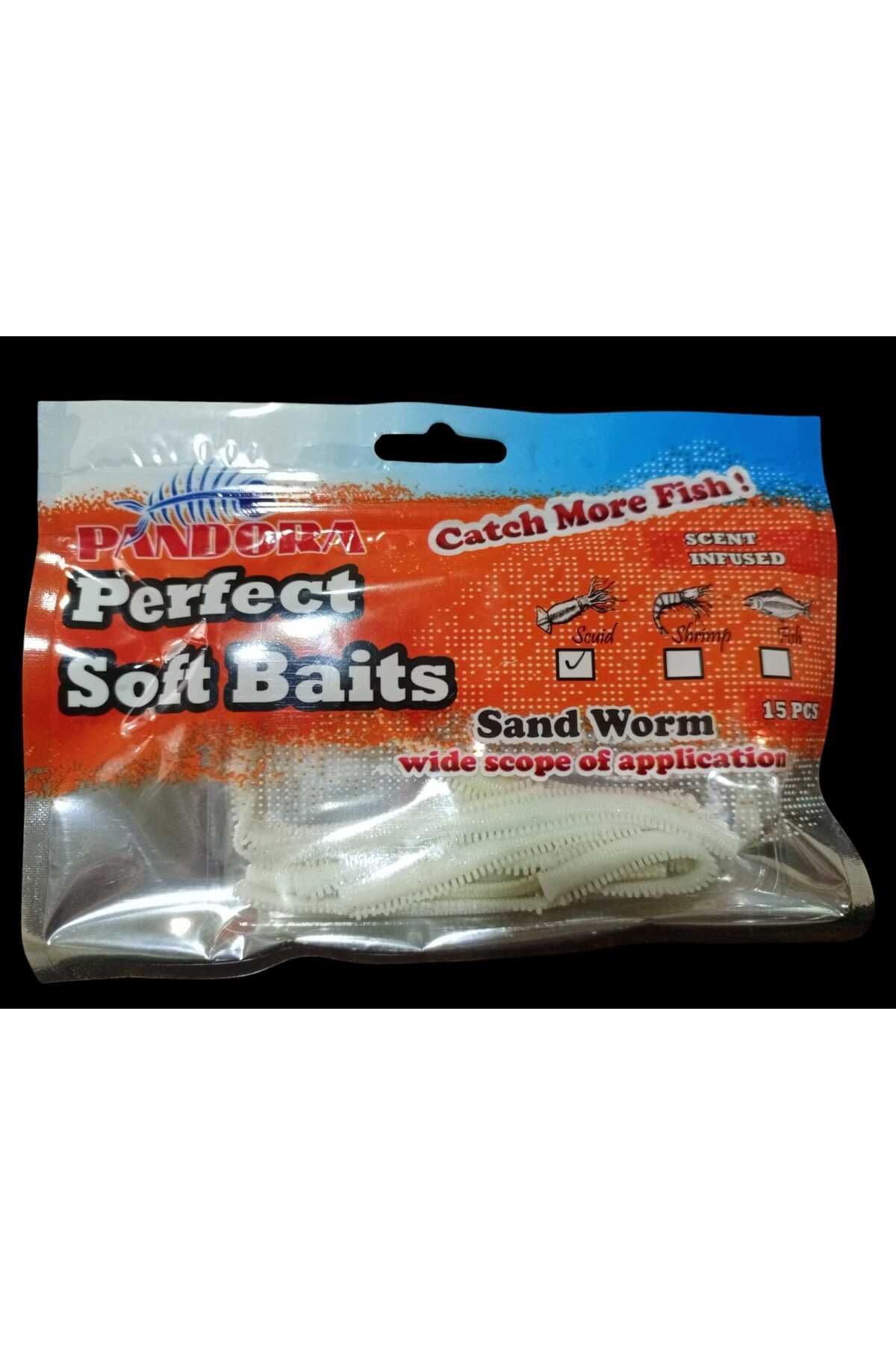 PANDORA BALIKÇILIK Perfect Soft Baits Sandworm 7 cm - 15 pcs