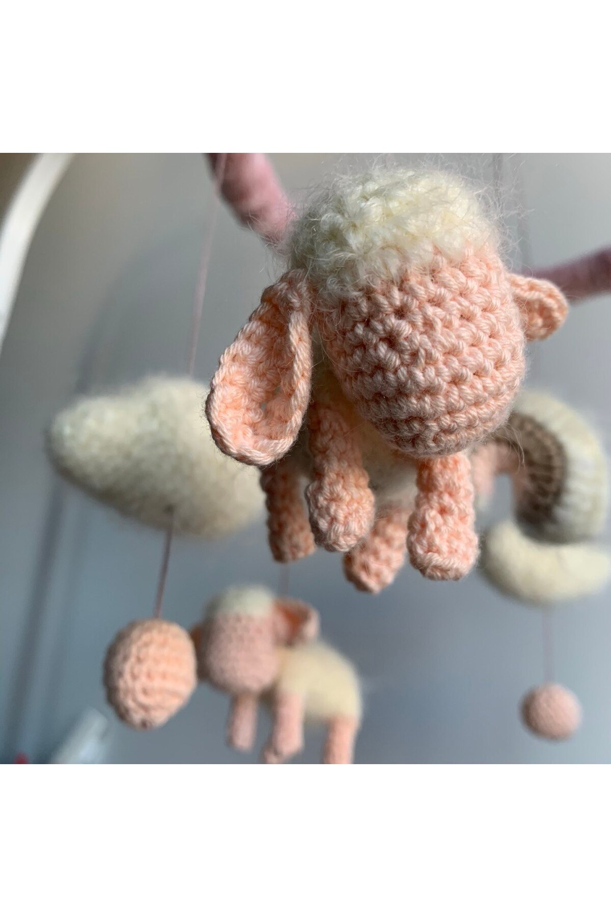 sametalworks Kuzucuklu  Organik Bebek Dönence (Tamemen el işçiliğidir.) fotoğrafı 3 (önizleme)