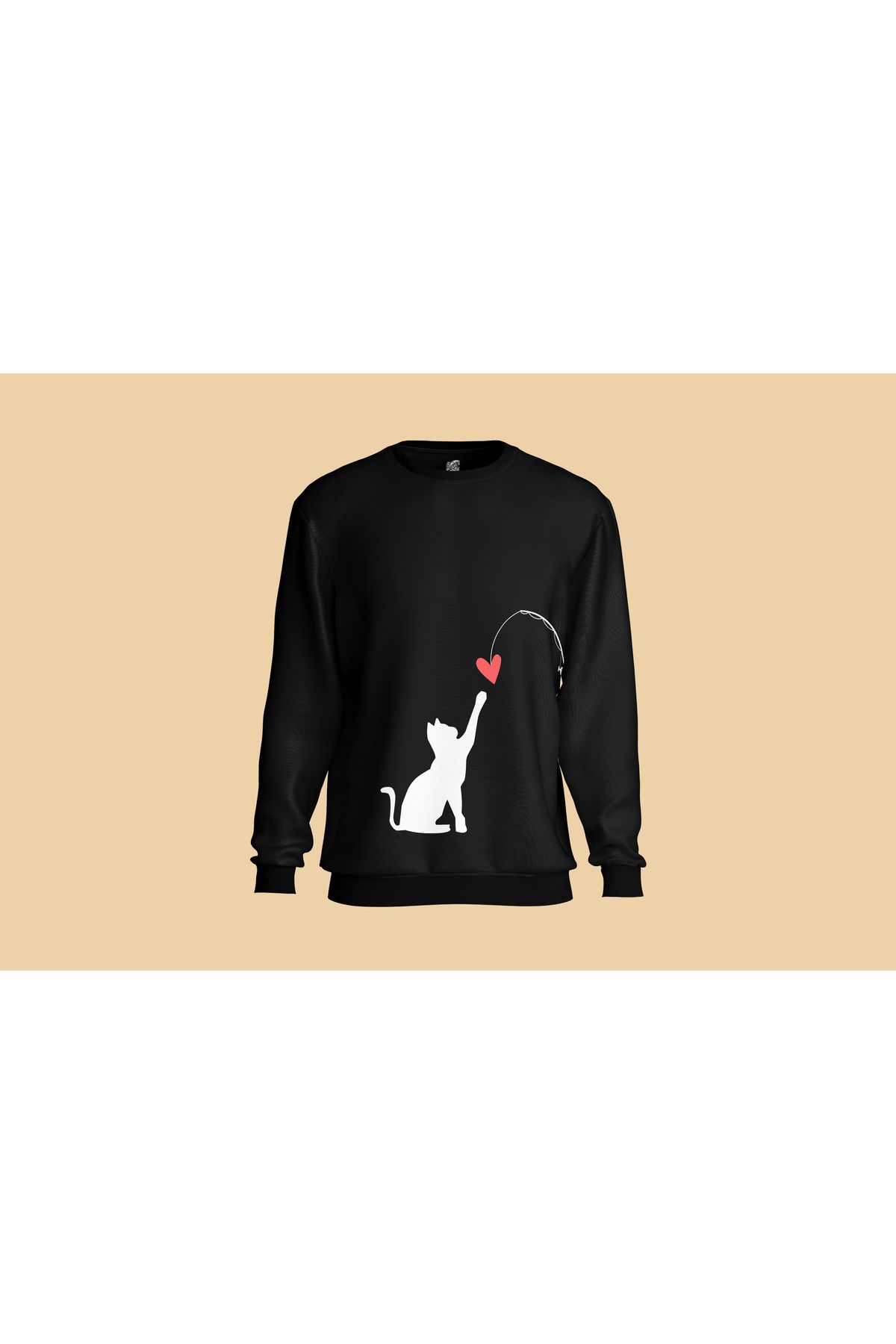 TASARIMATİK Sevginin Patisi Sweatshirt