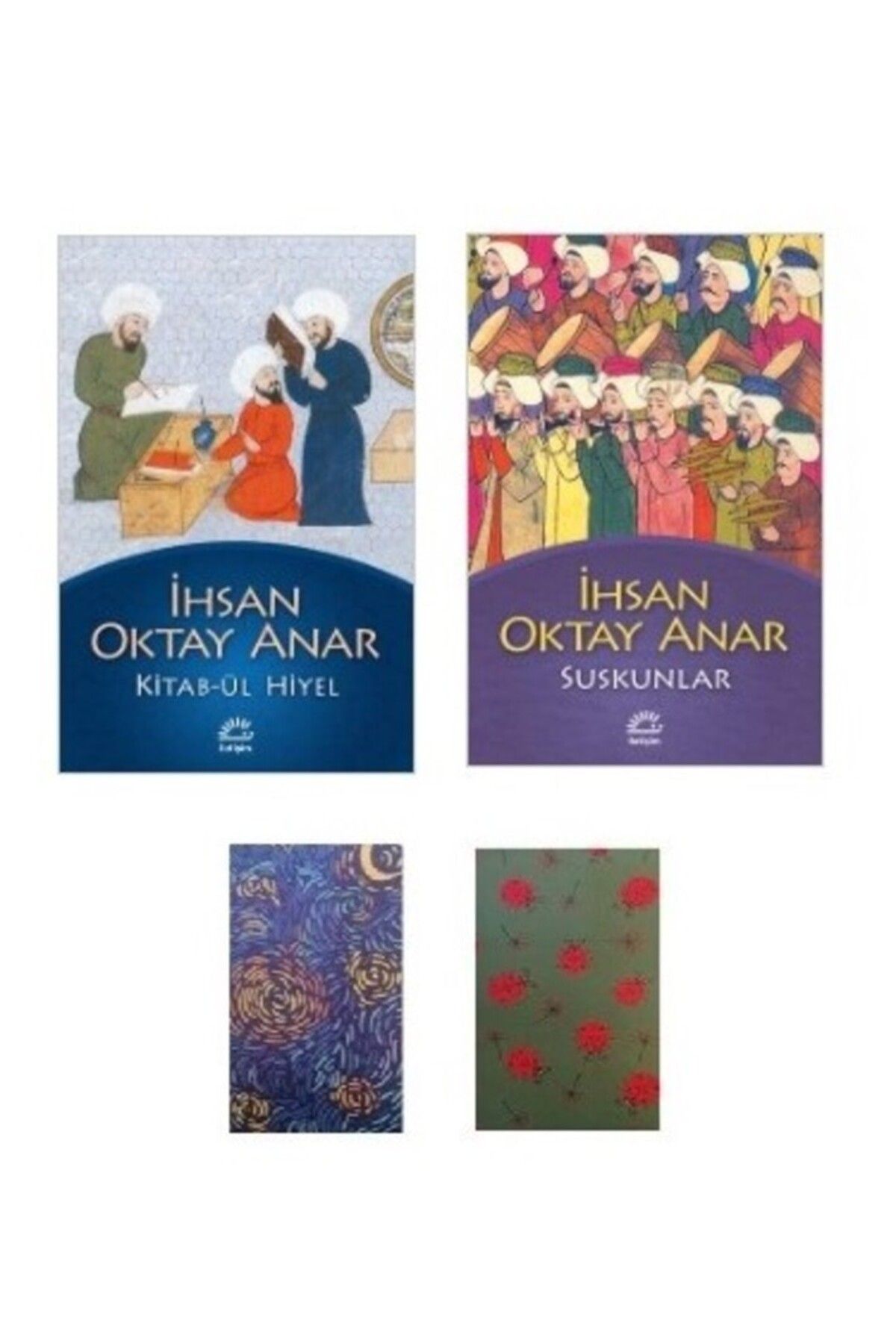 İletişim Yayınları Kitab-ül Hiyel - Suskunlar -  2 Adet Not Defteri HEDİYE