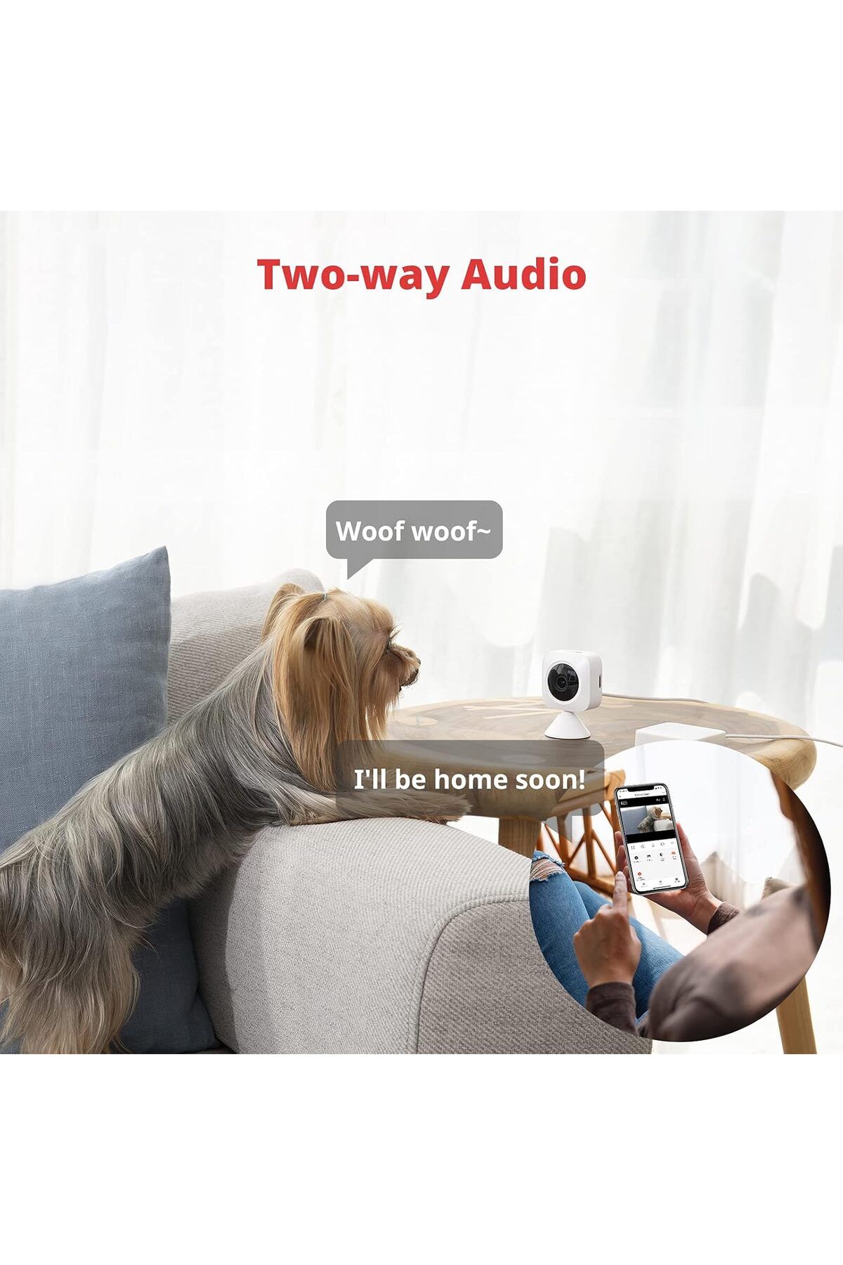 SwitchBot-Security Indoor Camera with Motion Detection with Night Vision And 2 Way Audio 3