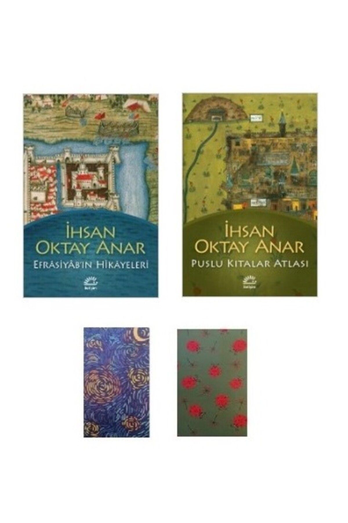 İletişim Yayınları Puslu Kıtalar Atlası - Efrasiyab'ın Hikayeleri -2 Adet Not Defteri HEDİYE