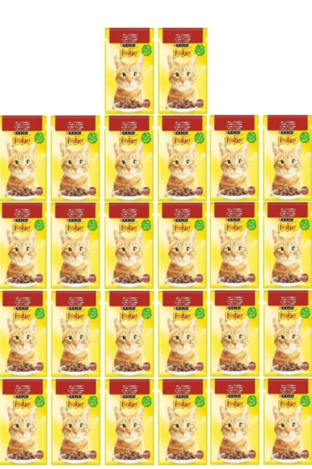 Friskes FRISKIES KEDİ CİG BEEF POUCH 26X85 gr