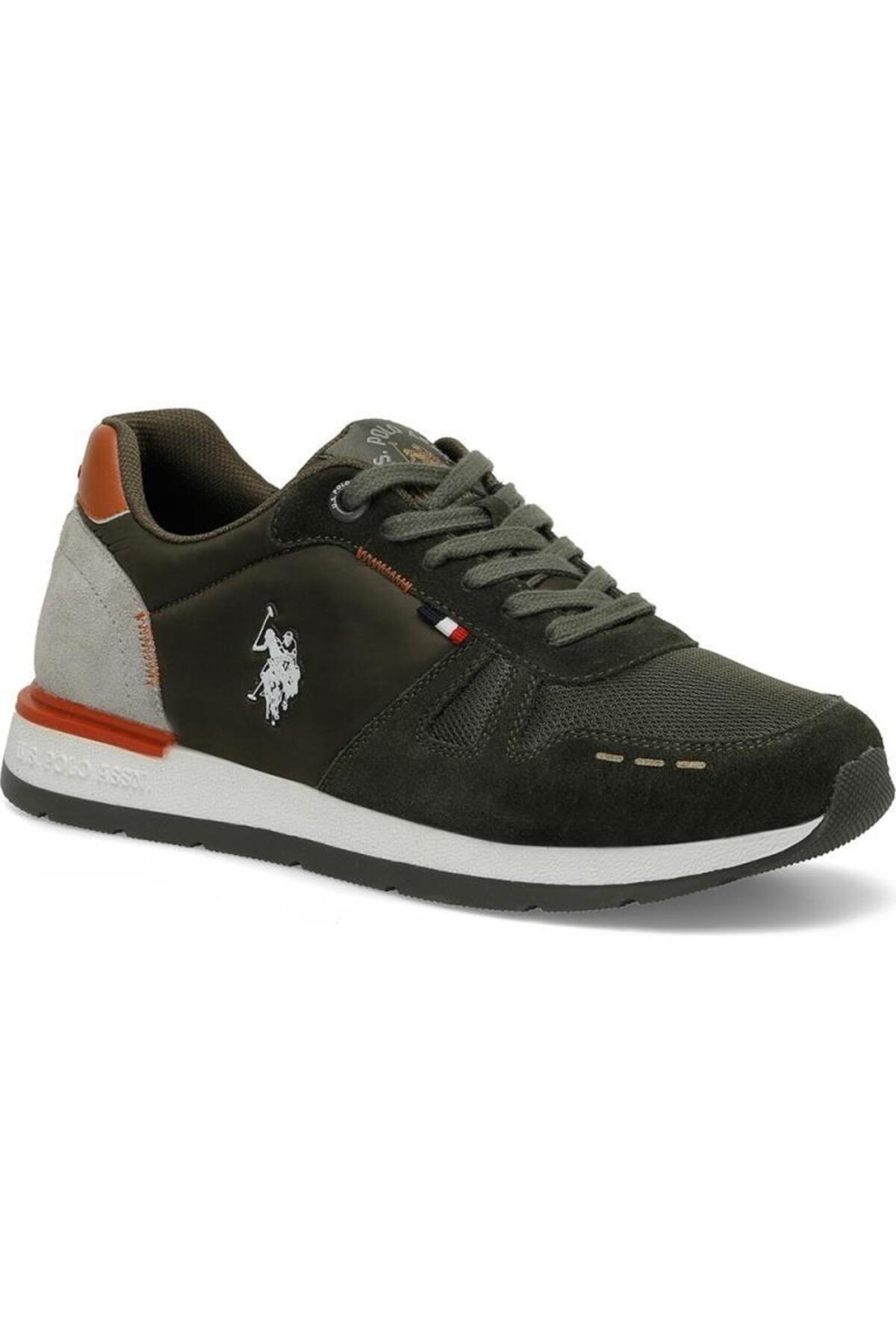 یو اس پولو کفش ورزشی راحتی خاکی U.S. Polo Assn Gunner 4FX