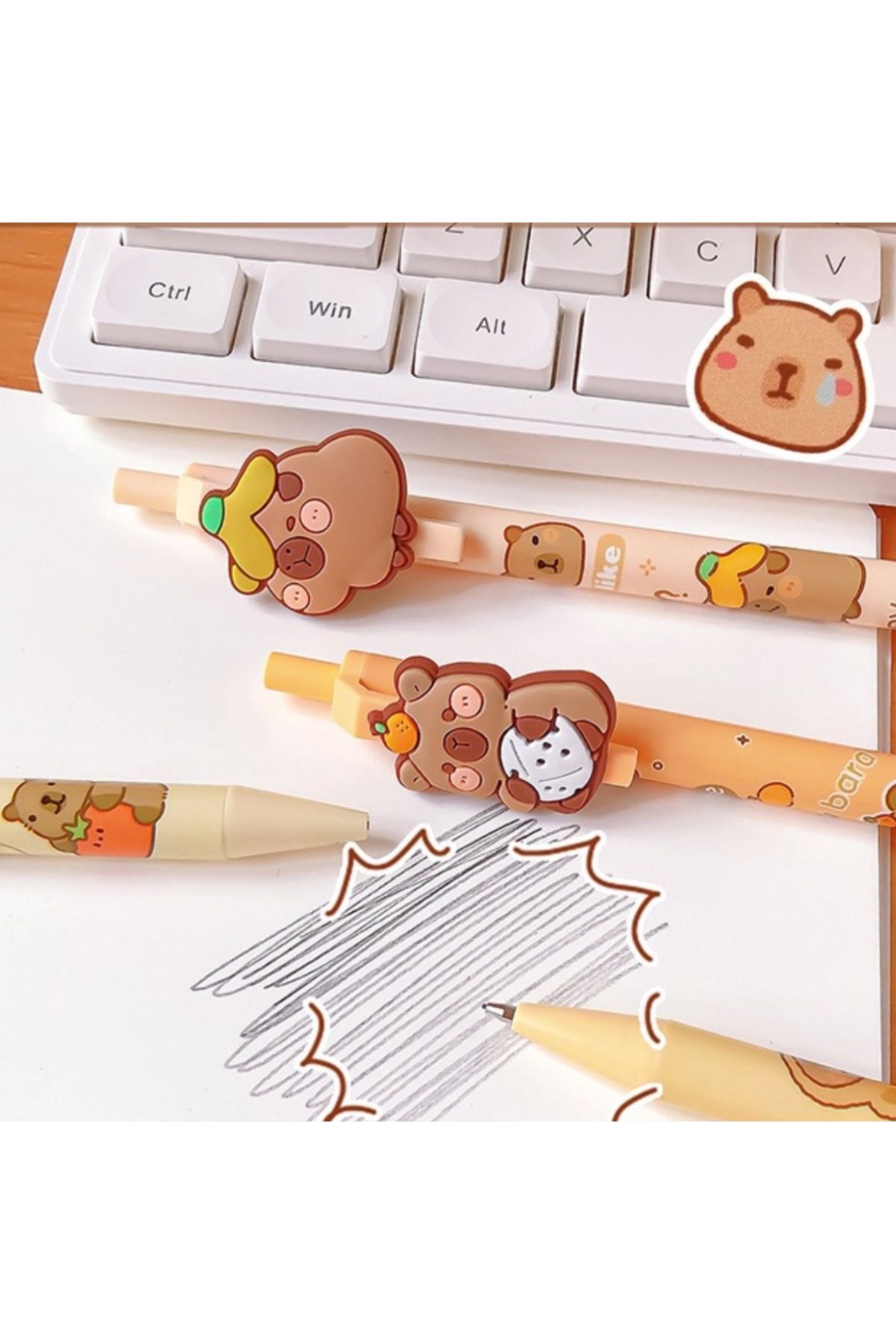 Kawai-Capybara Capybara 0.7 Nib Pen 1 Piece 4