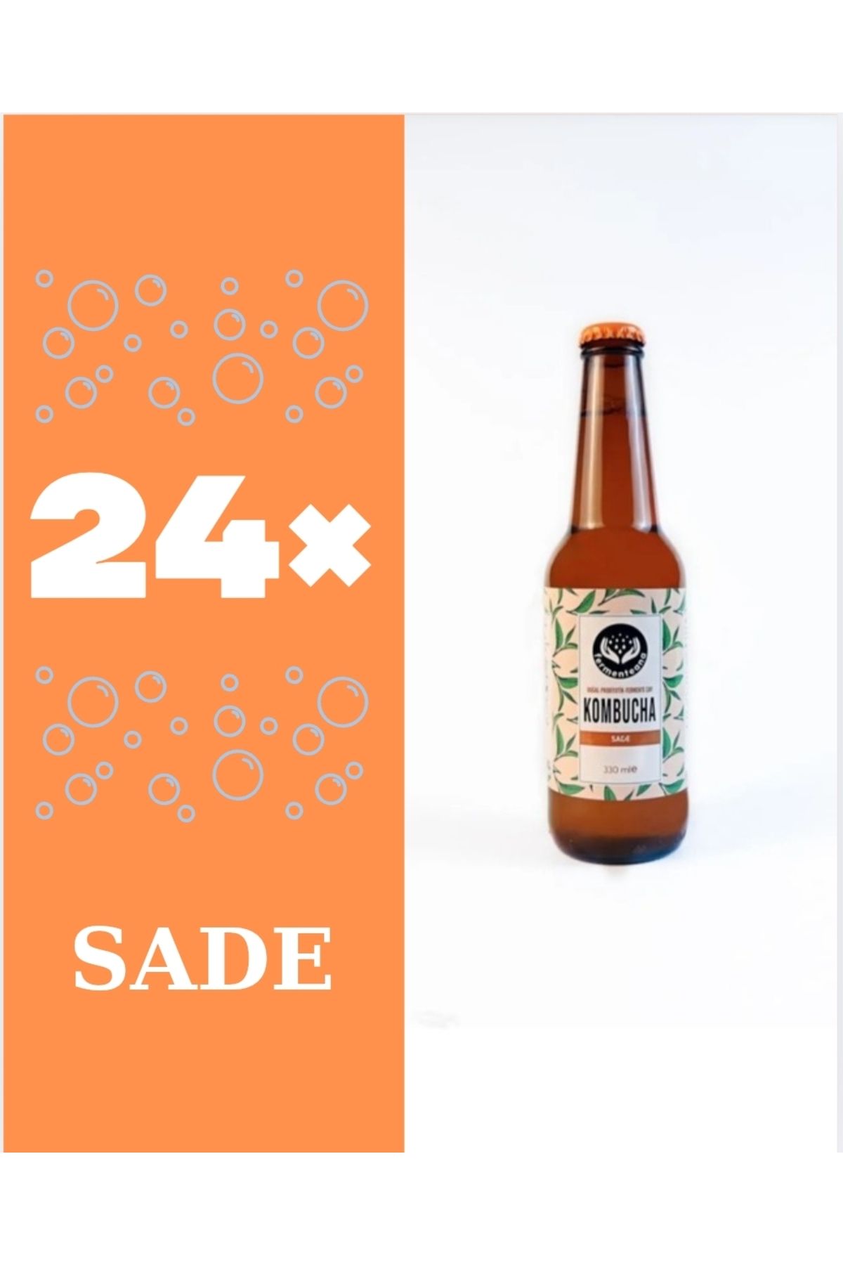 FERMENTEANA Kombucha (24) Lu Kutu(330)ml Sade