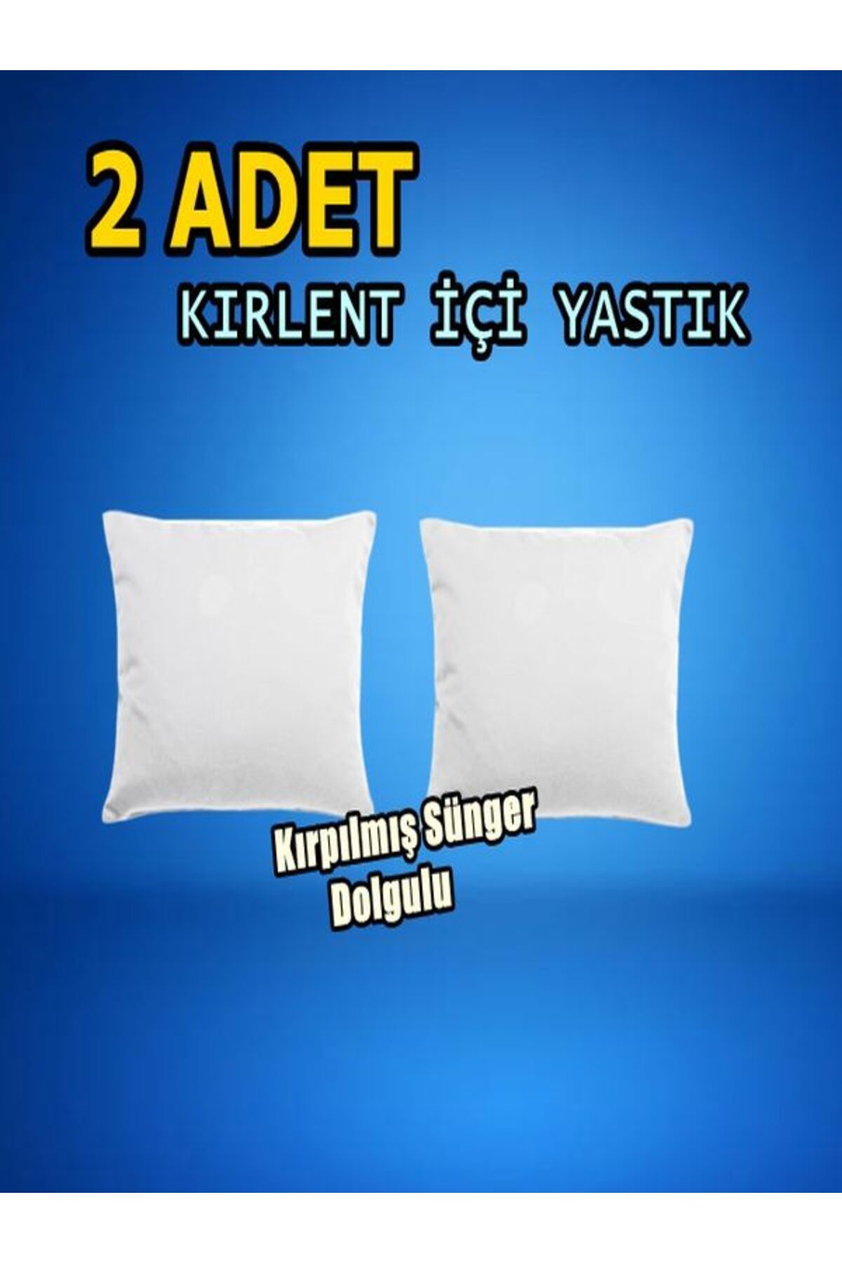 PAZARSEN EKO KIRLENT İÇ DOLGUSU 2'Lİ EKONOMİK PAKET SÜNGER DOLGU