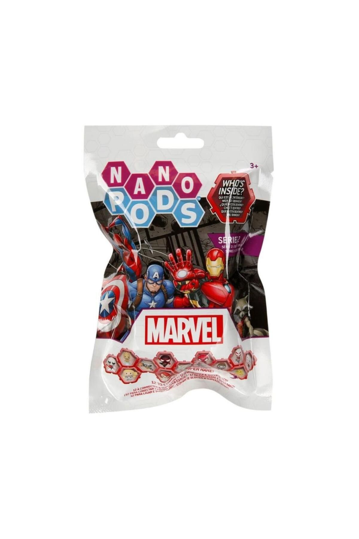 NessiWorld 402786 Marvel Figür Nano Kapsül Sürpriz Paket -Sunman