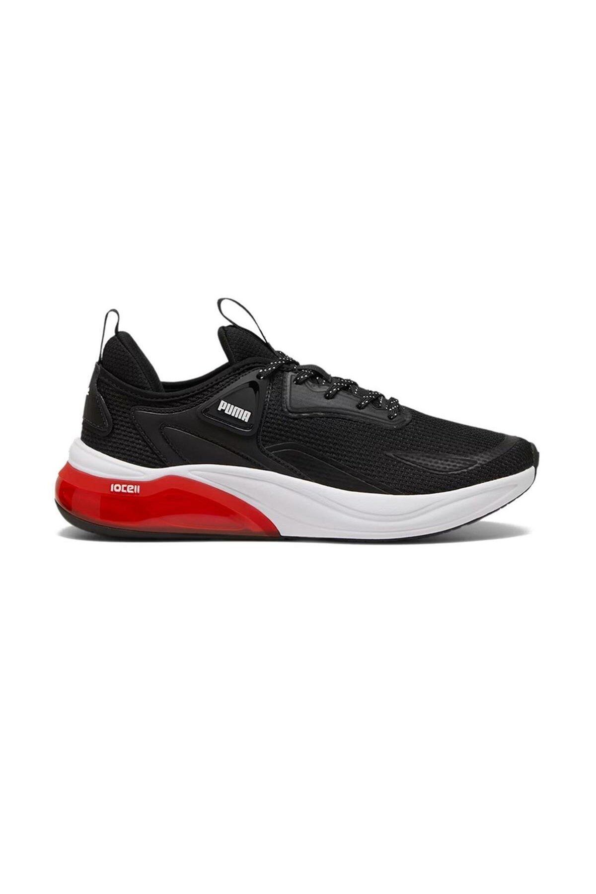 Puma 310168 07 Cell Thrill Siyah-Kırmızı Erkek Spor Ayakkabı