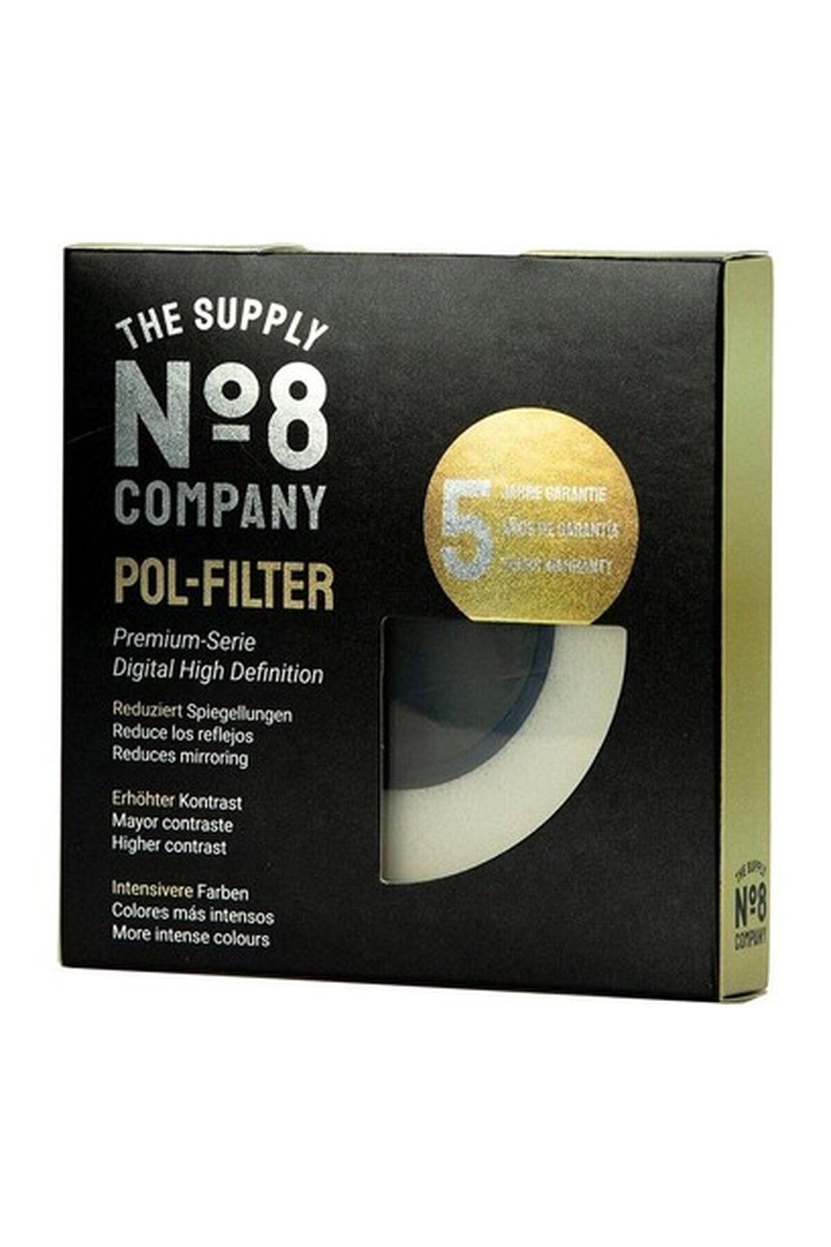 NO 8 No8 43MM Nano Circular Polarize Filtre