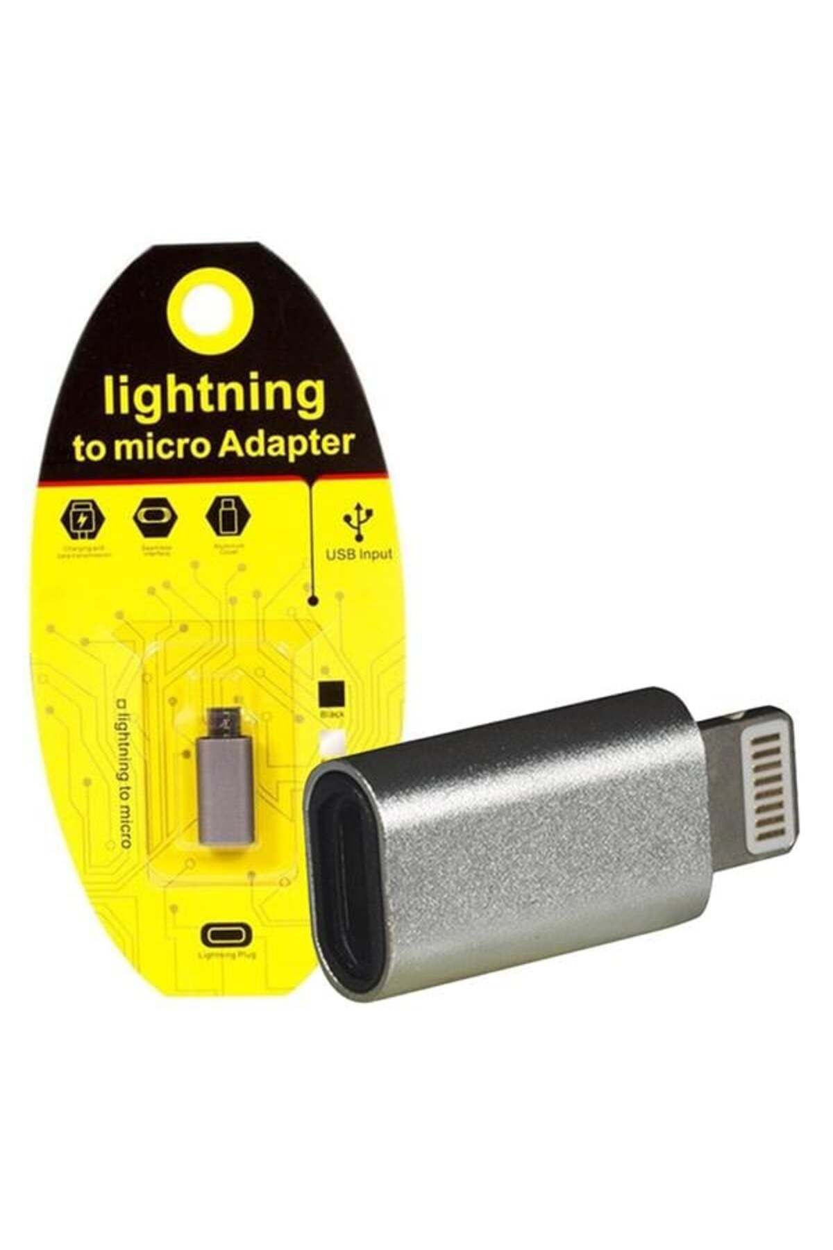 nazeninstoğu Power Iphone Lightning To Micro-Usb ÇeviRiCi Otg Aparat