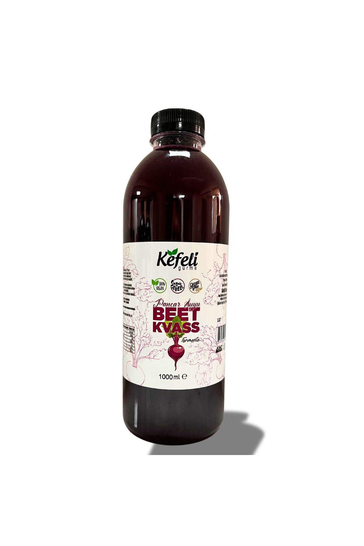 kefeli gurme Kvass fermente pancar suyu 1000 ml