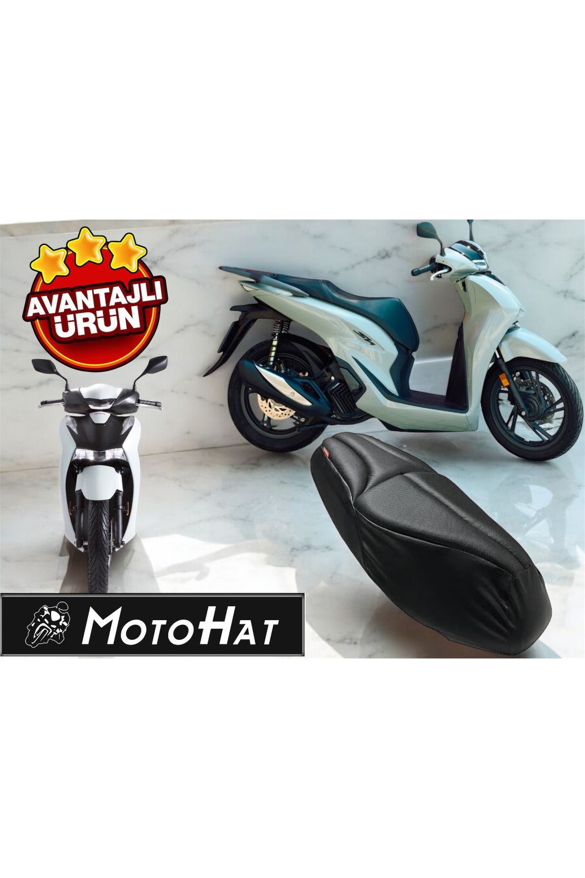 Motohat Motosiklet HONDA SH 125i Konfor Sele (A KALİTE) İthal Malzeme