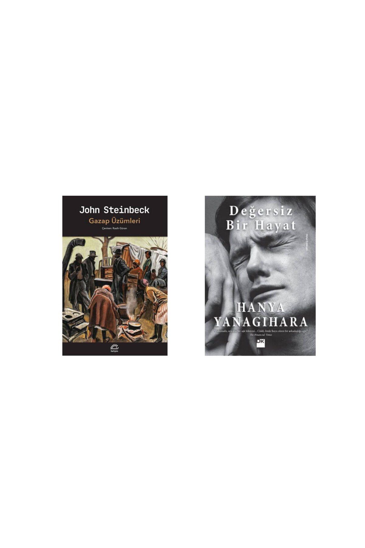 İletişim Yayınları Gazap Üzümleri - John Steinbeck - Değersiz Bir Hayat - Hanya Yanagihara