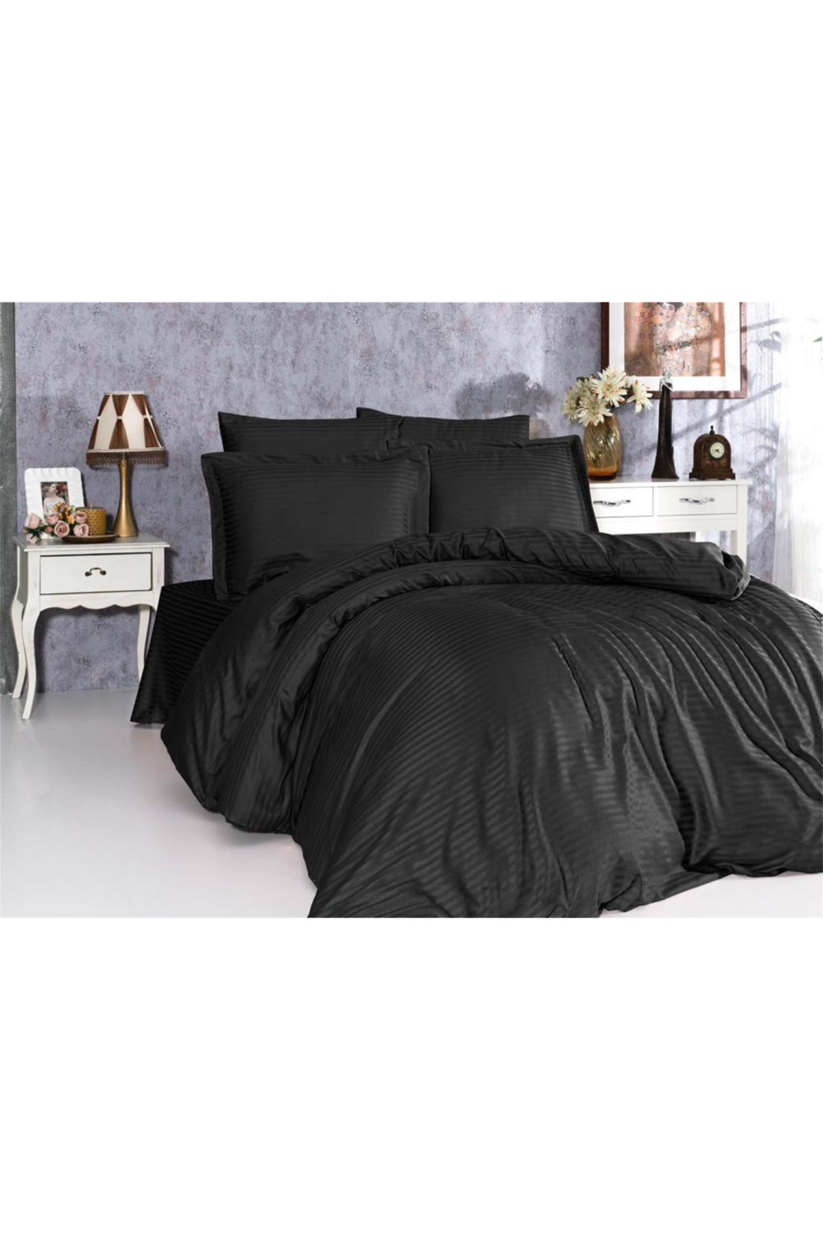 MİCRO SATIN DOUBLE DUVET COVER (PACKAGE CONTENTS ARE JUST MY DUVET COVER! )