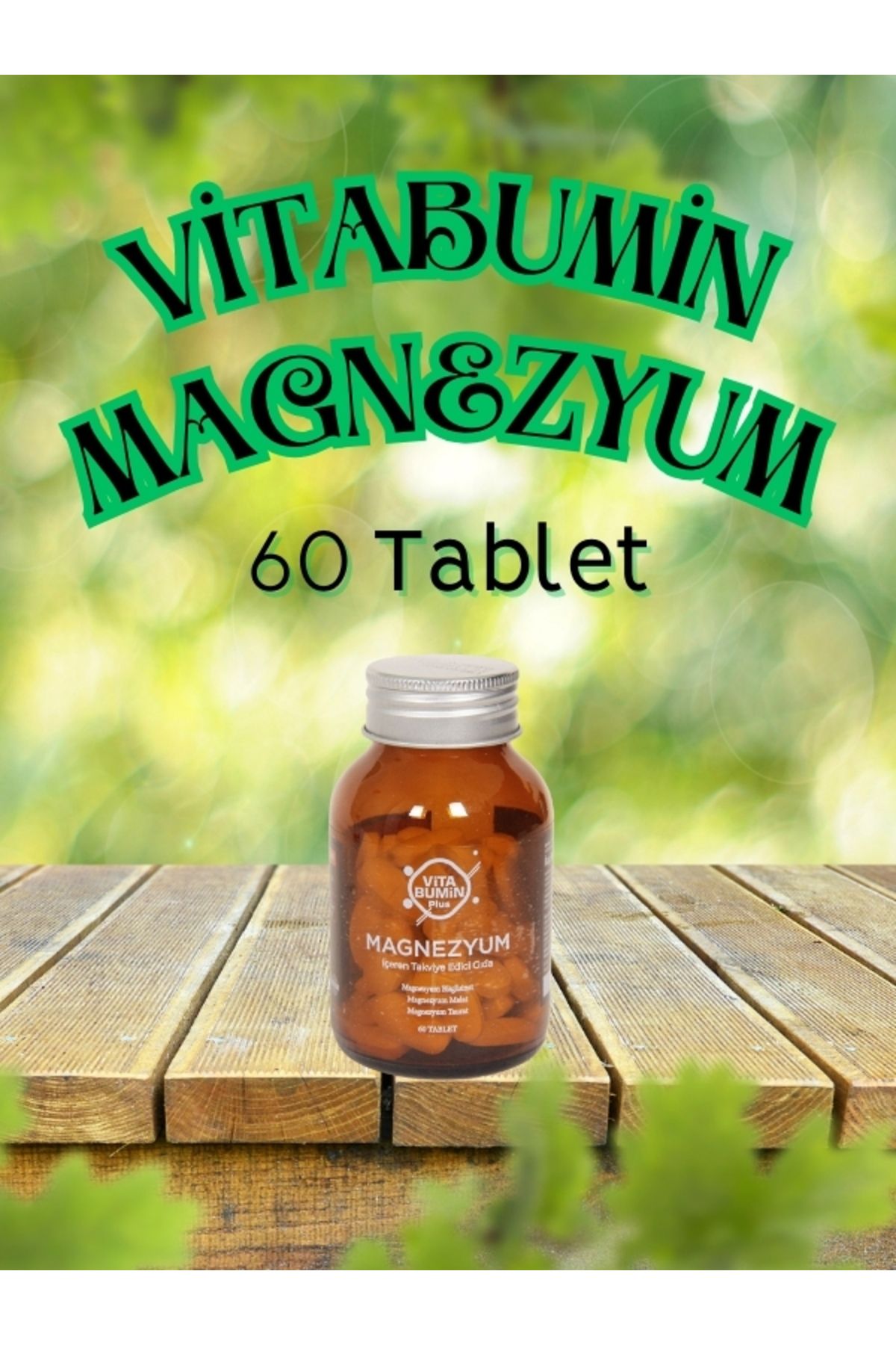 VİTABUMİN Magnezyum 60 Tablet