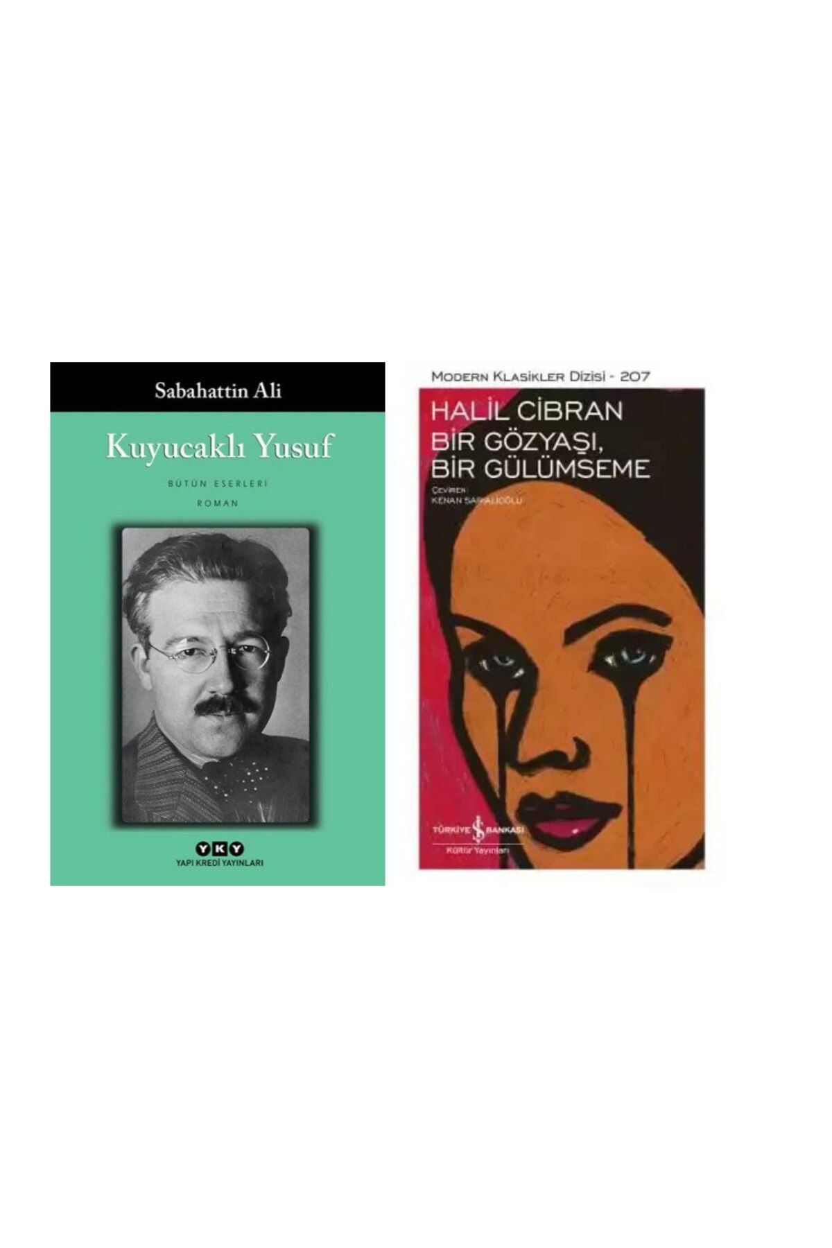 Yapı Kredi Yayınları Kuyucaklı Yusuf - Sabahattin Ali - Bir Gözyaşı, Bir Gülümseme Halil Cibran