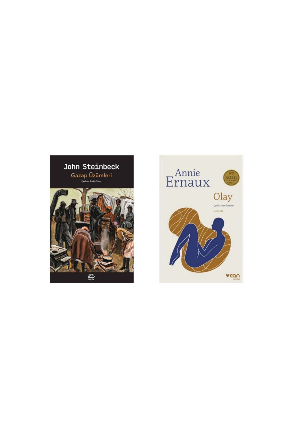 İletişim Yayınları Gazap Üzümleri - John Steinbeck - Olay - Annie Ernaux