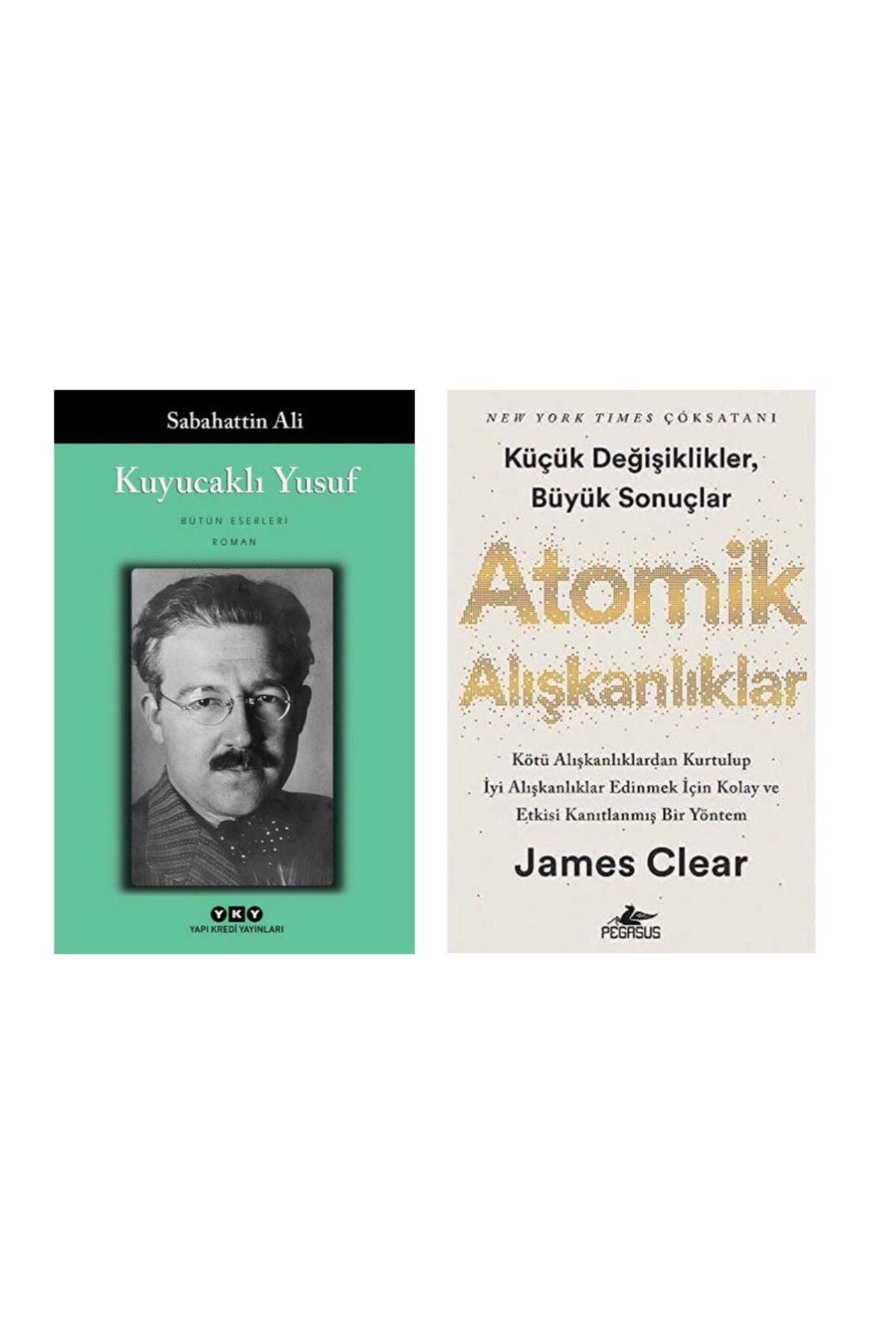 Yapı Kredi Yayınları Kuyucaklı Yusuf - Sabahattin Ali - Atomik Alışkanlıklar - James Clear