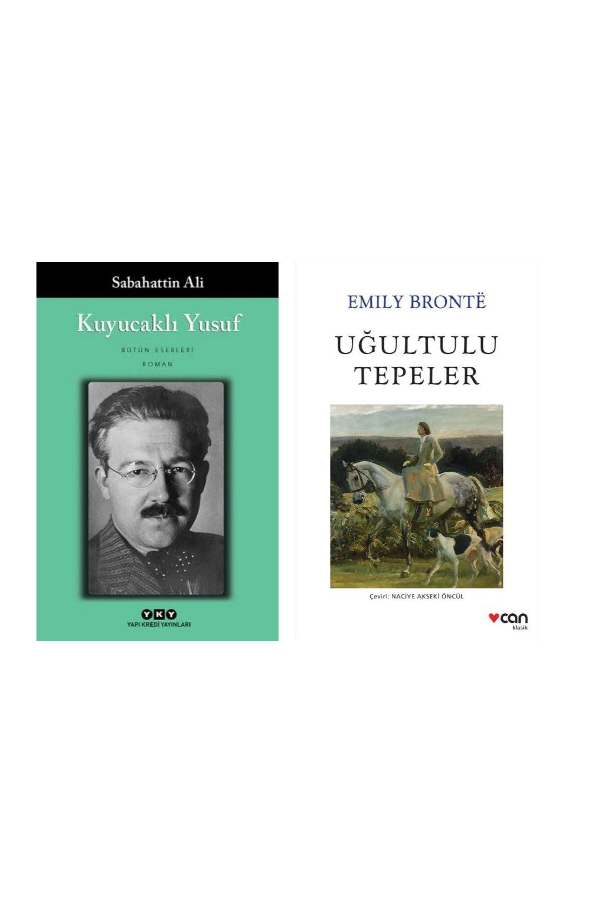 Yapı Kredi Yayınları Kuyucaklı Yusuf - Sabahattin Ali - Uğultulu Tepeler - Emily Bronte