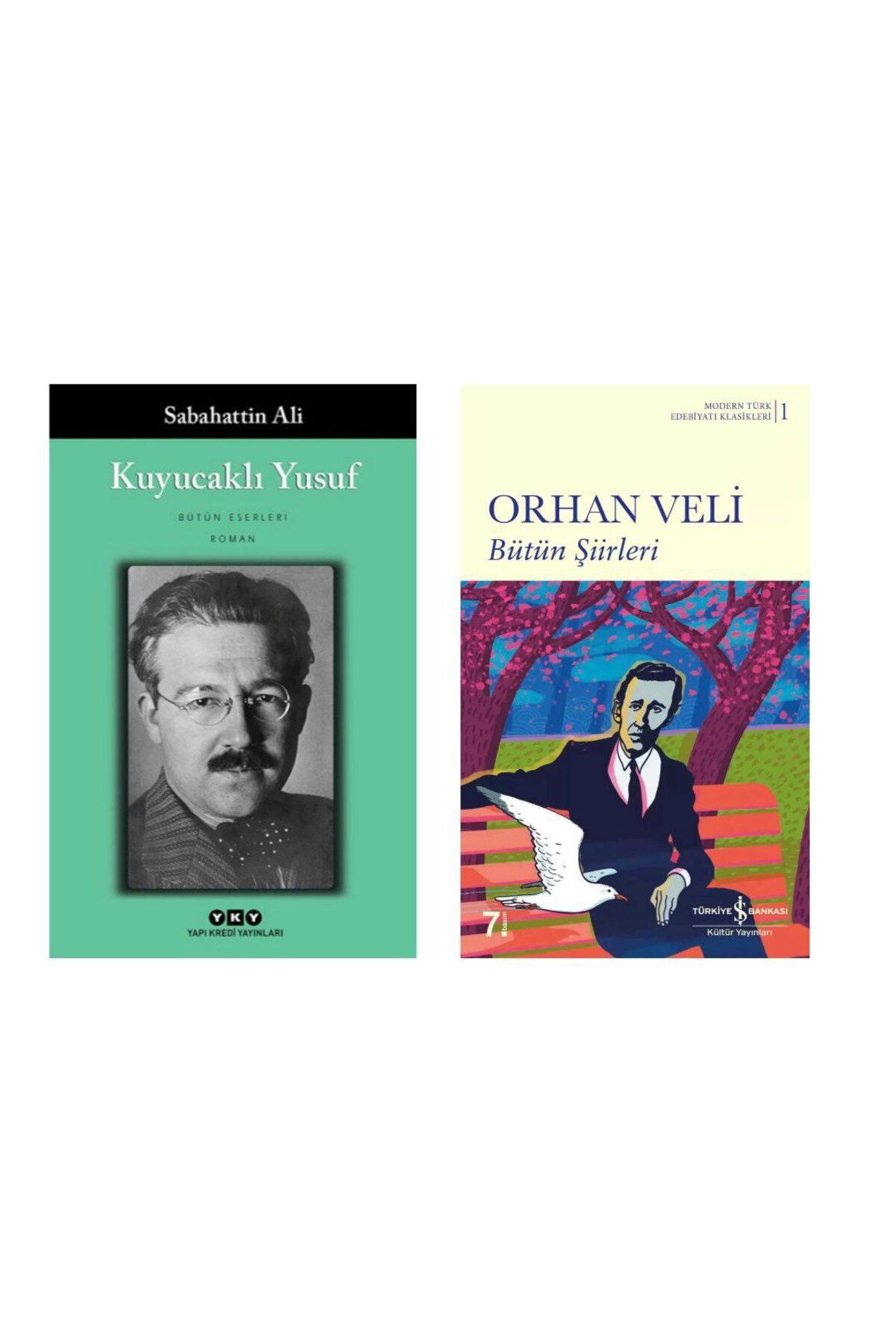 Yapı Kredi Yayınları Kuyucaklı Yusuf - Sabahattin Ali - Bütün Şiirleri - Orhan Veli Kanık