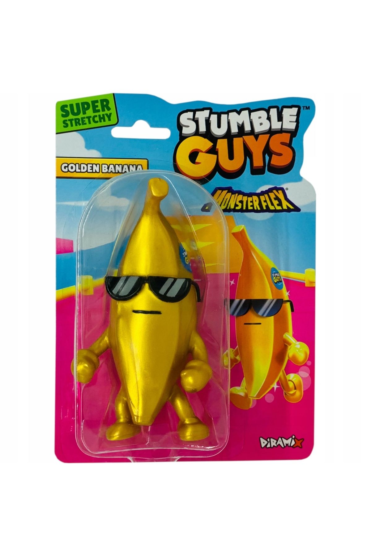 Sunman MonsterFlex Stumble Guys Stretch Figür - Golden Banana