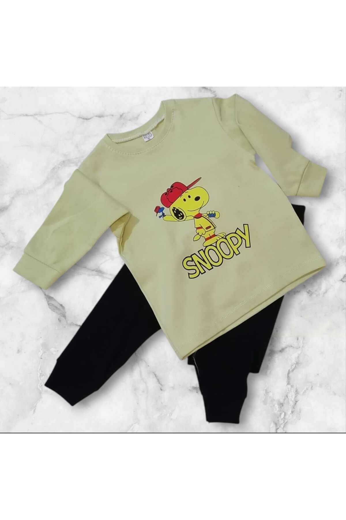 BBkidswear Erkek bebek baskılı eşofman  takımı