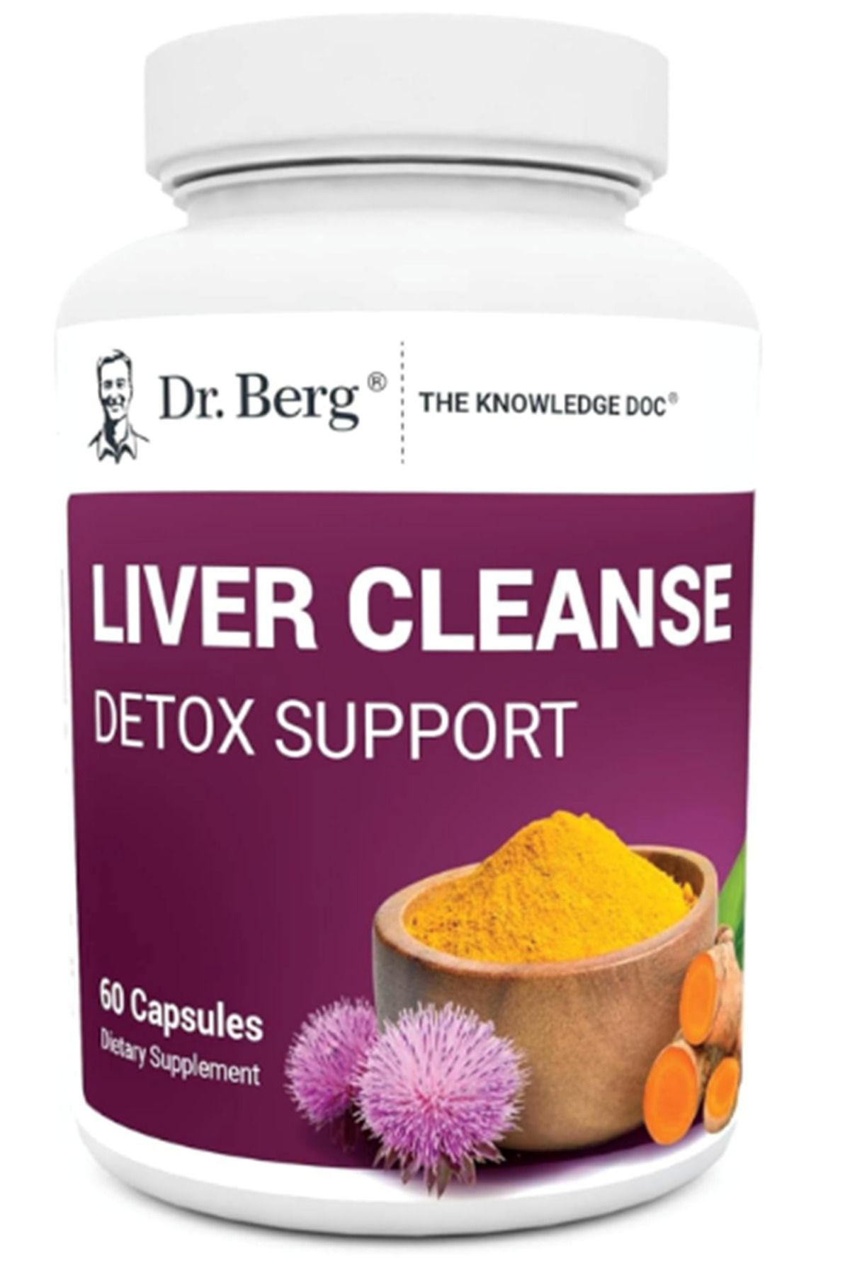 dr berg Dr. Berg Liver Cleanse Detox w/Unique Blend of Milk Thistle, Ox Bile & Folate - Liver Includes Tur