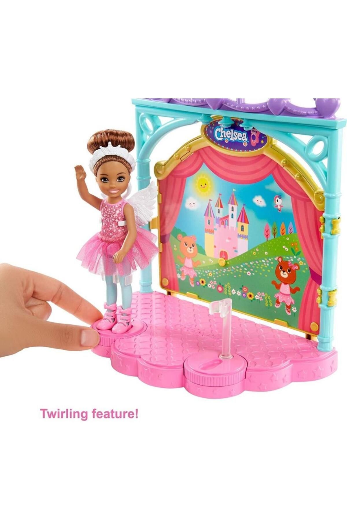 Barbie-Ghv81 Clup Chelsea Ballet Playset*--* 3
