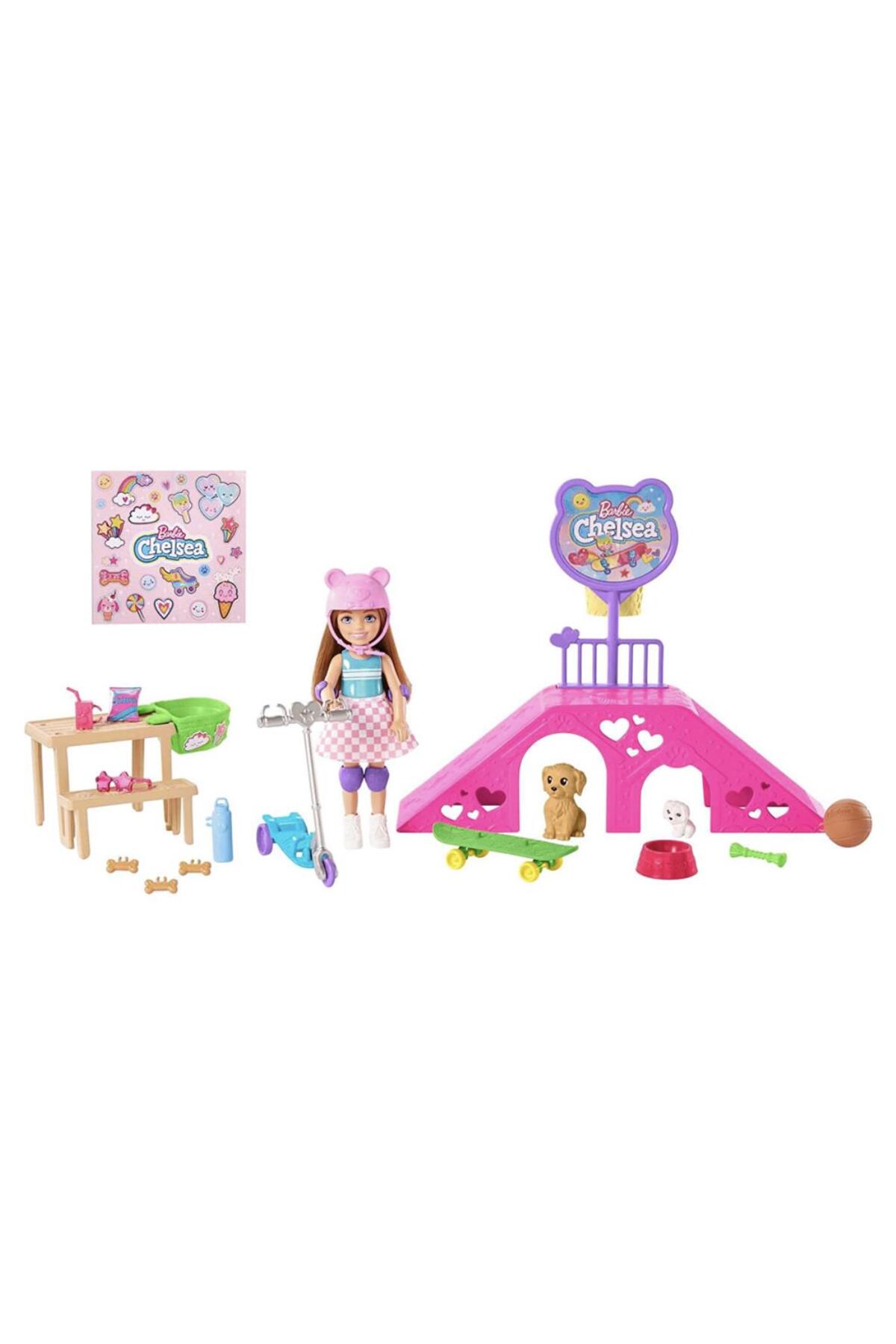 Barbie Chelsea Kaykay Parkı Hjy35 fotoğrafı 5 (önizleme)