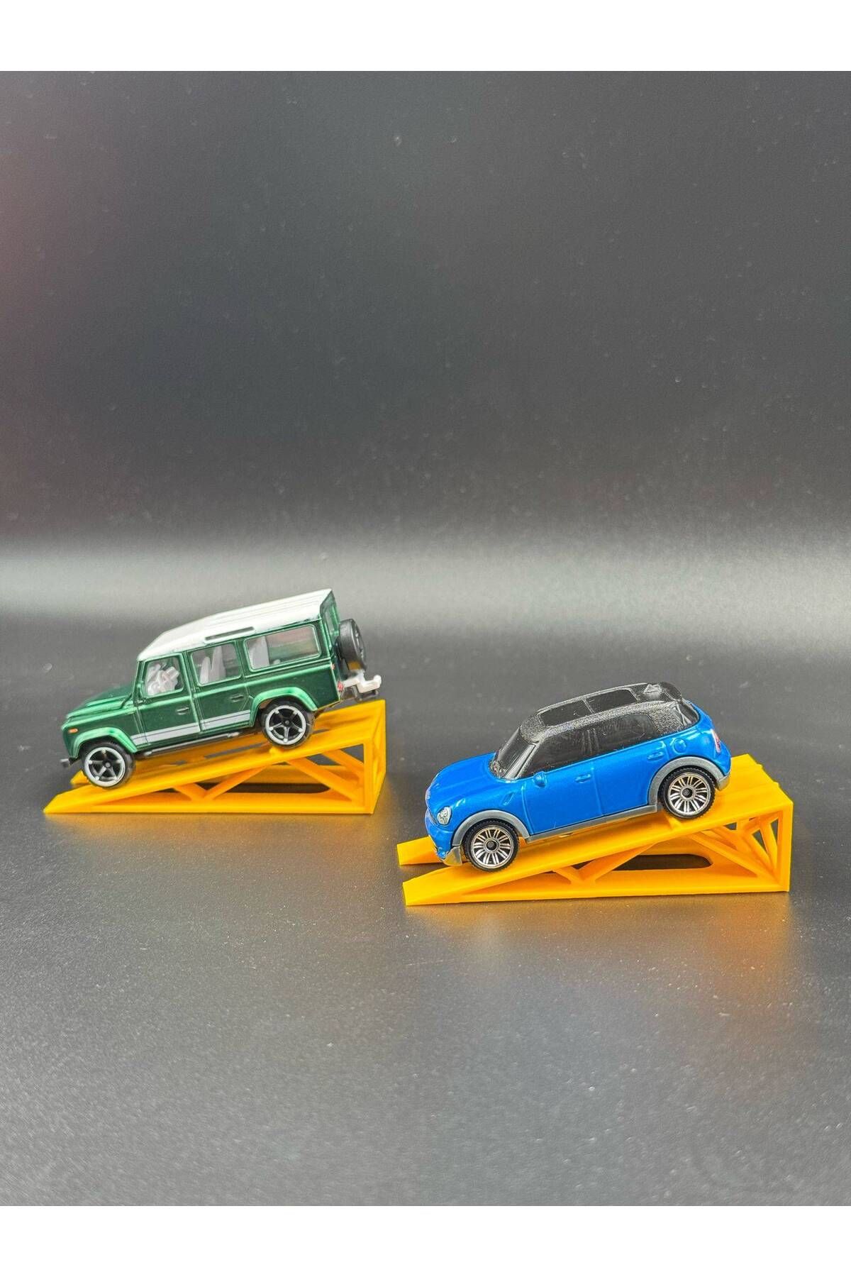 HOT WHEELS 1:64 Ölçek Araba Rampası - Sarı 2'li