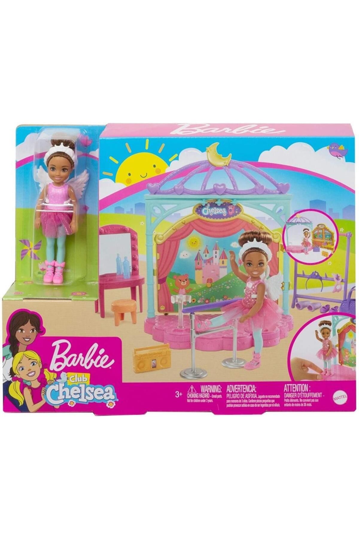 Barbie-Ghv81 Clup Chelsea Ballet Playset*--* 6