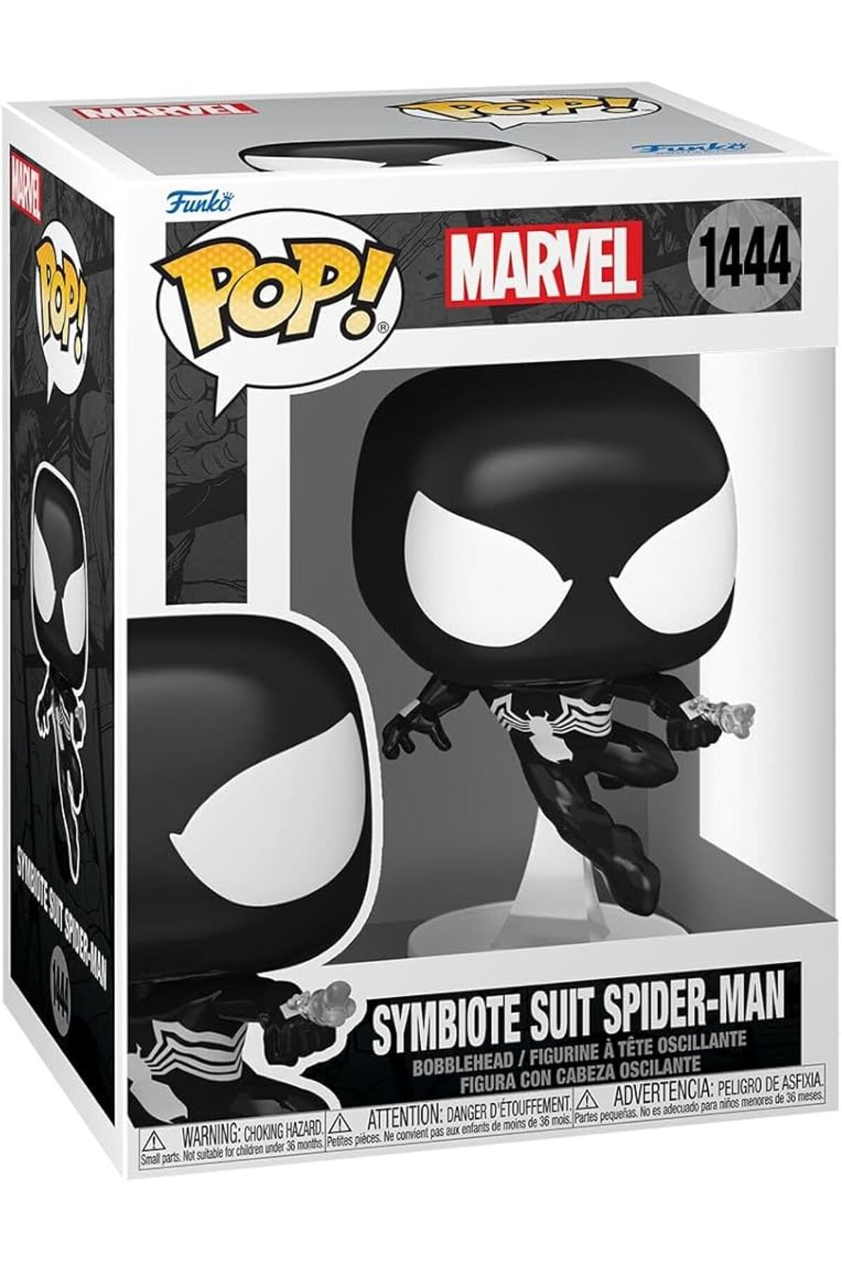 Funko Pop! Marvels: Spider-Man Comics - Symbiote Spider-Man Figür