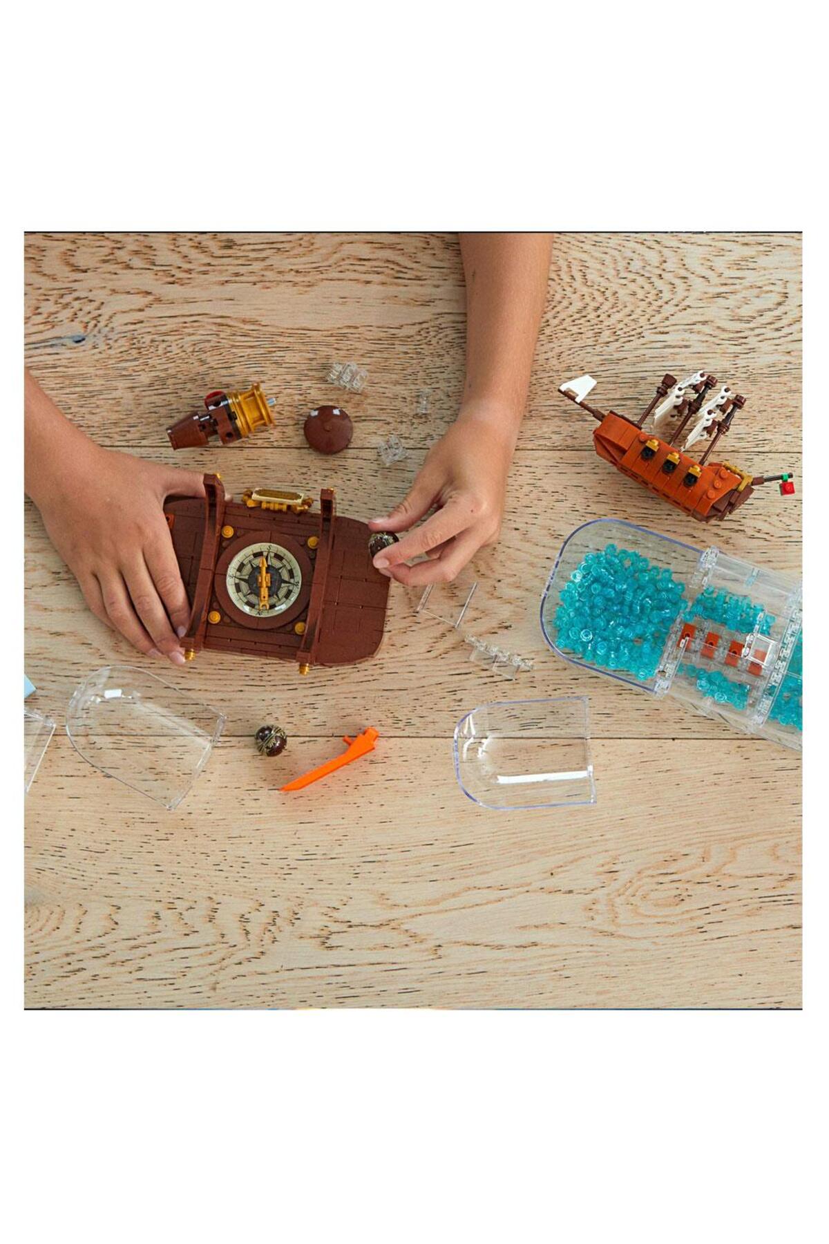 ایده ۹۲۱۷۷: اسباب‌بازی ساخت کشتی در بطری