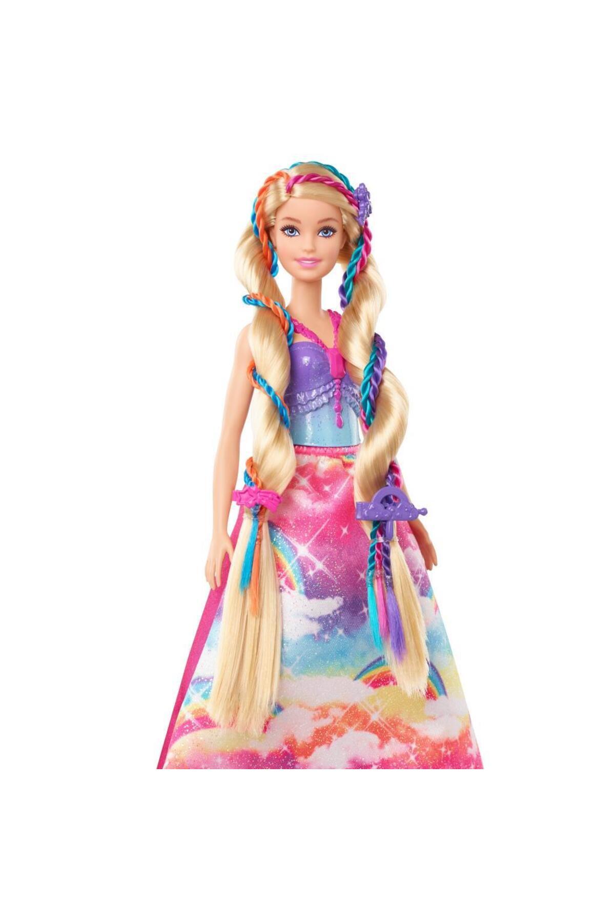 Barbie Gtg00 Dreamtopia Örgü Saçlı Prenses Ve Aksesuarları